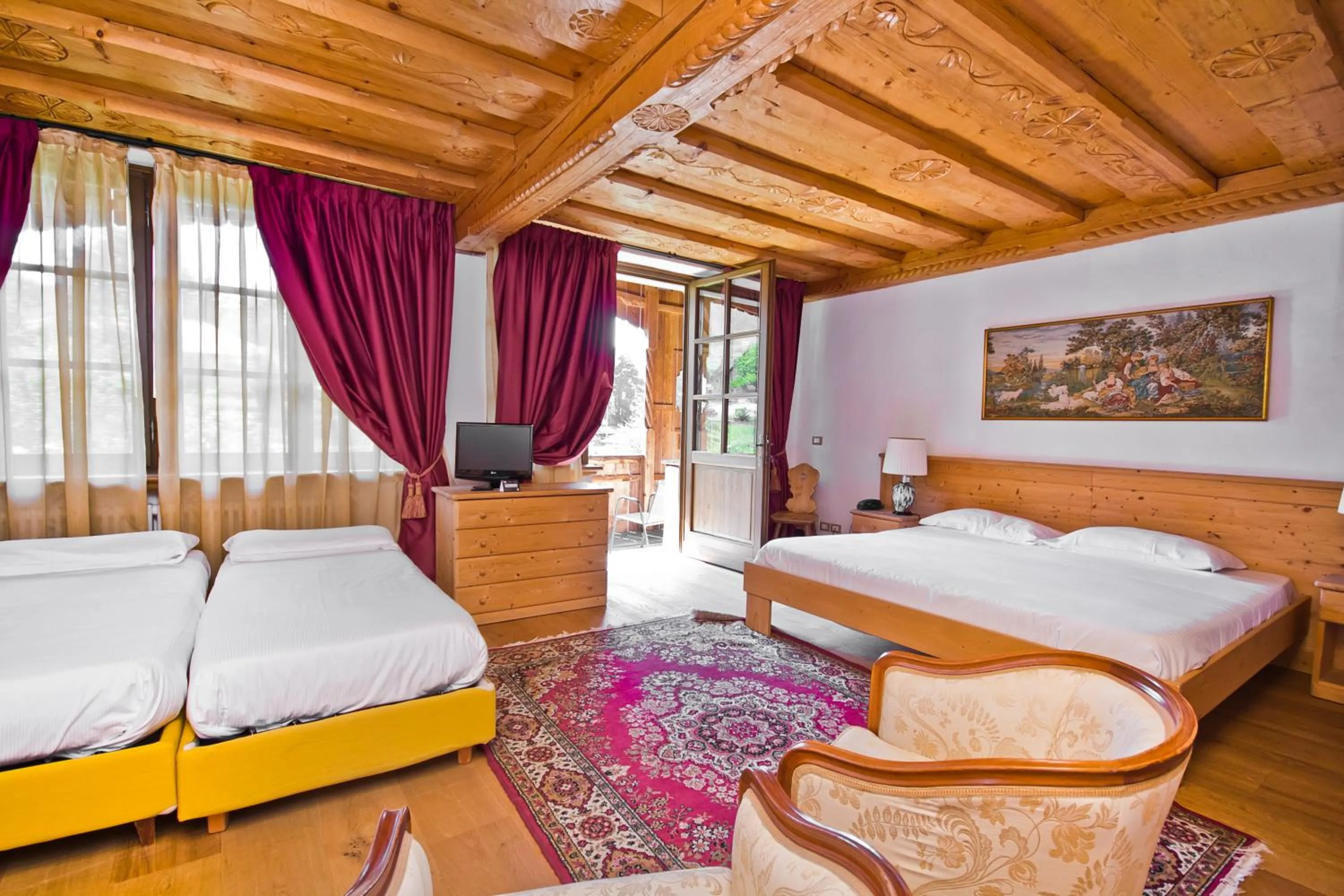 Bedroom, Bed in Hotel Edelhof