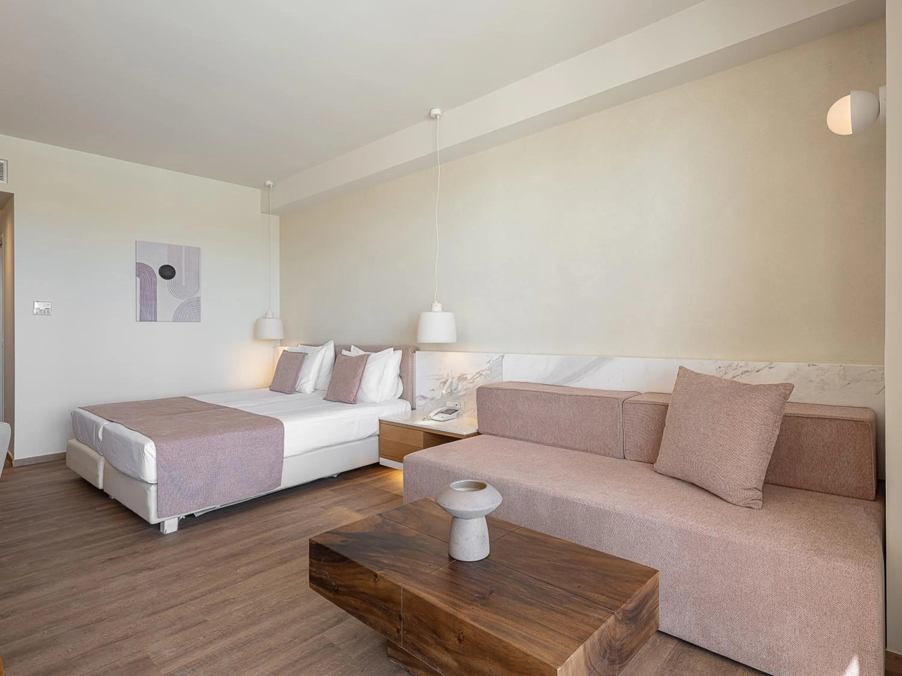 Bed in Avra Imperial Hotel