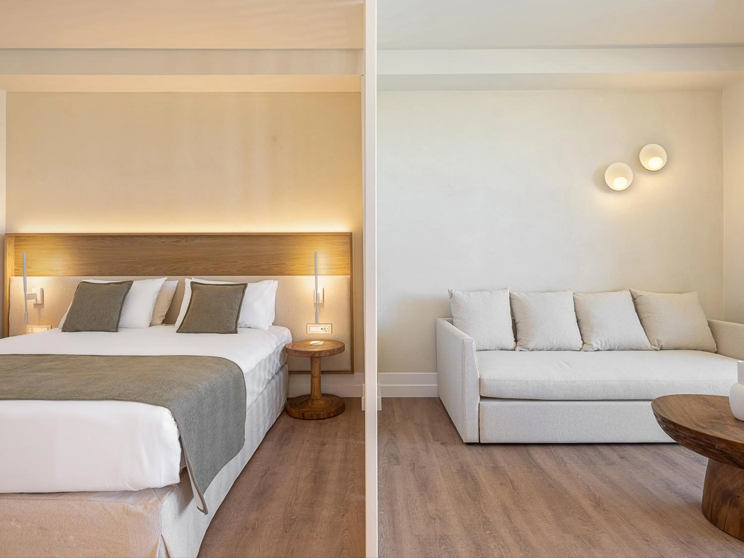 Bed in Avra Imperial Hotel