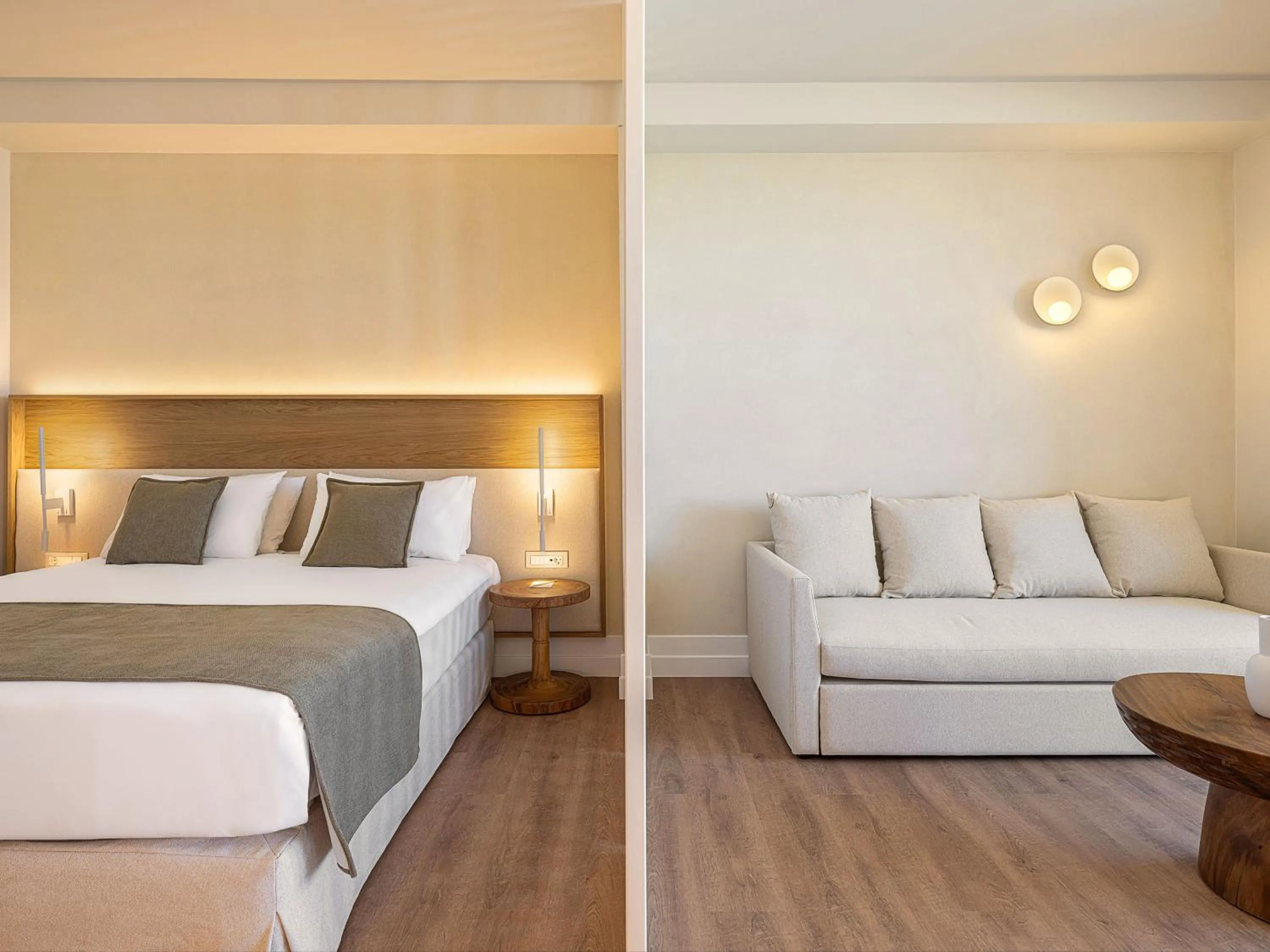 Bed in Avra Imperial Hotel