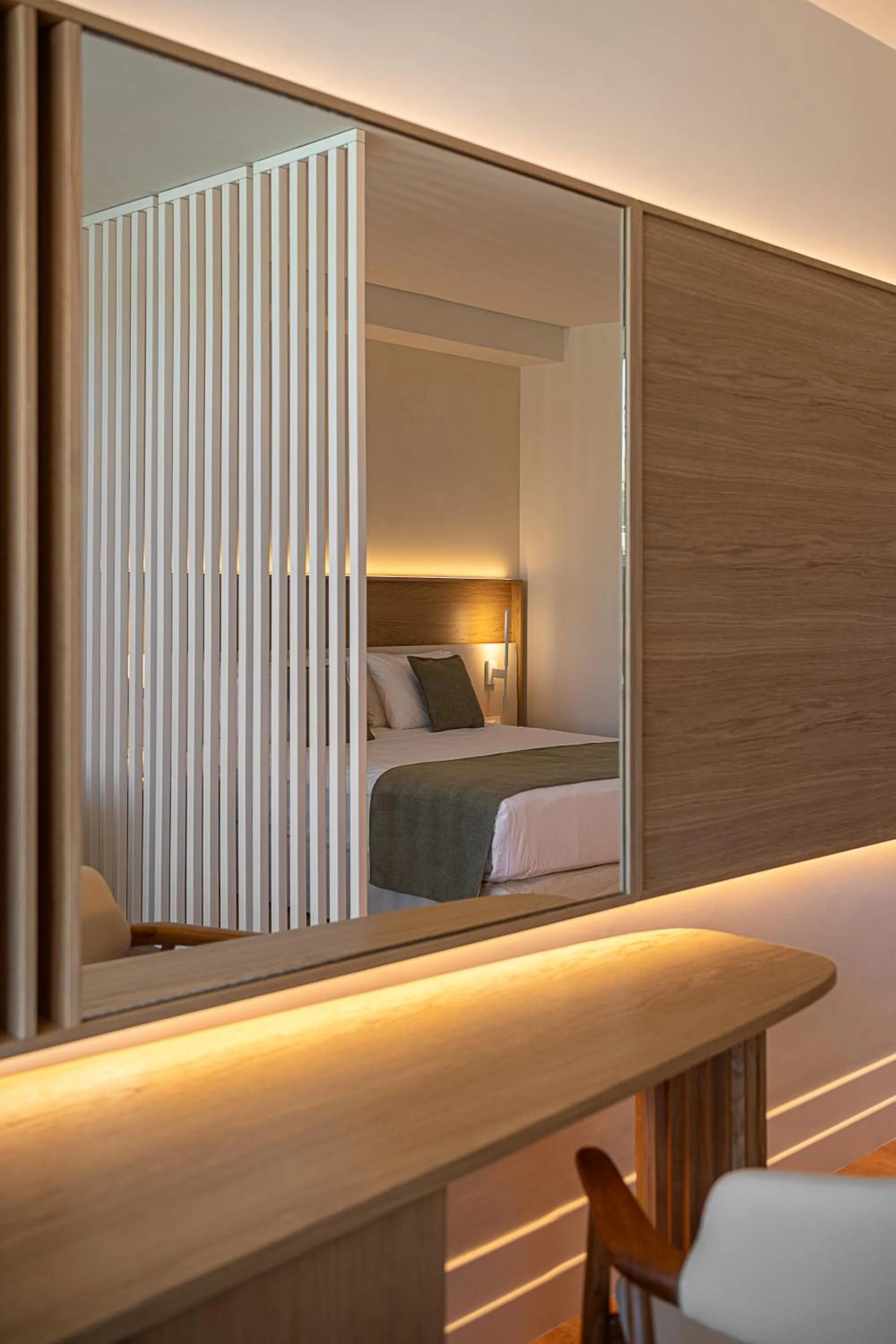 Bed in Avra Imperial Hotel