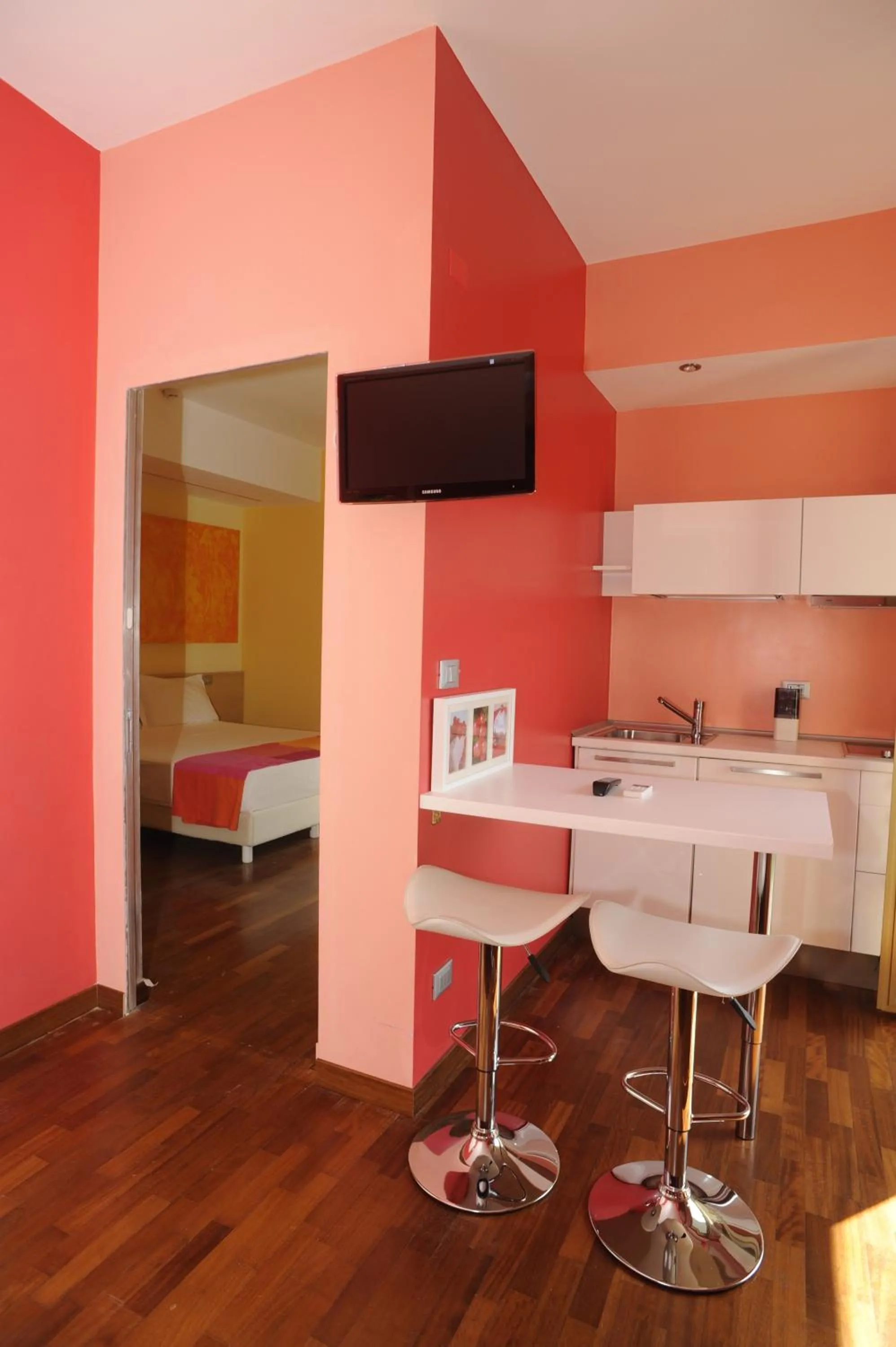 Kitchen or kitchenette in Affittacamere Stazione Valmontone