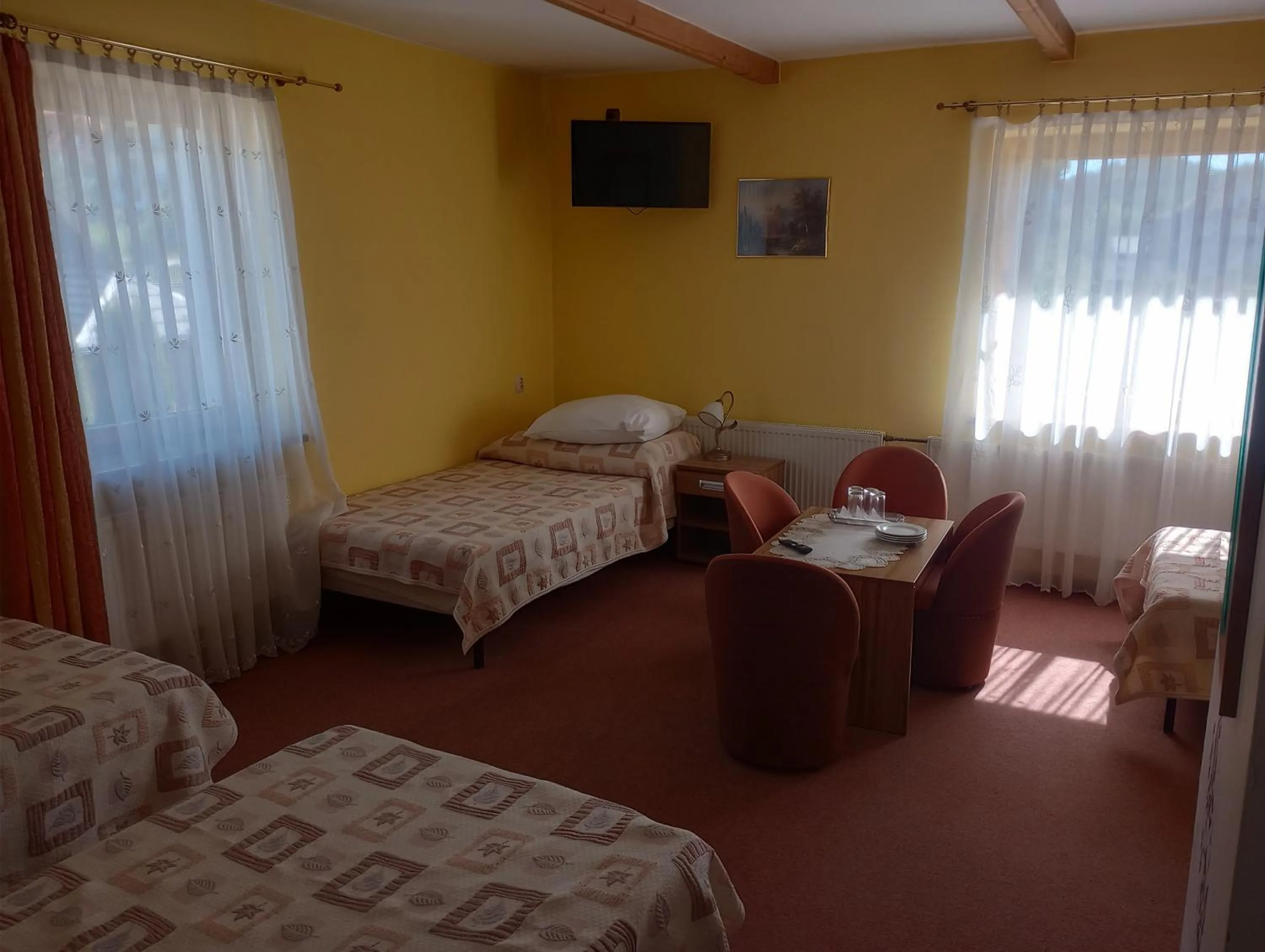 Bed in Hotel Góralski Raj