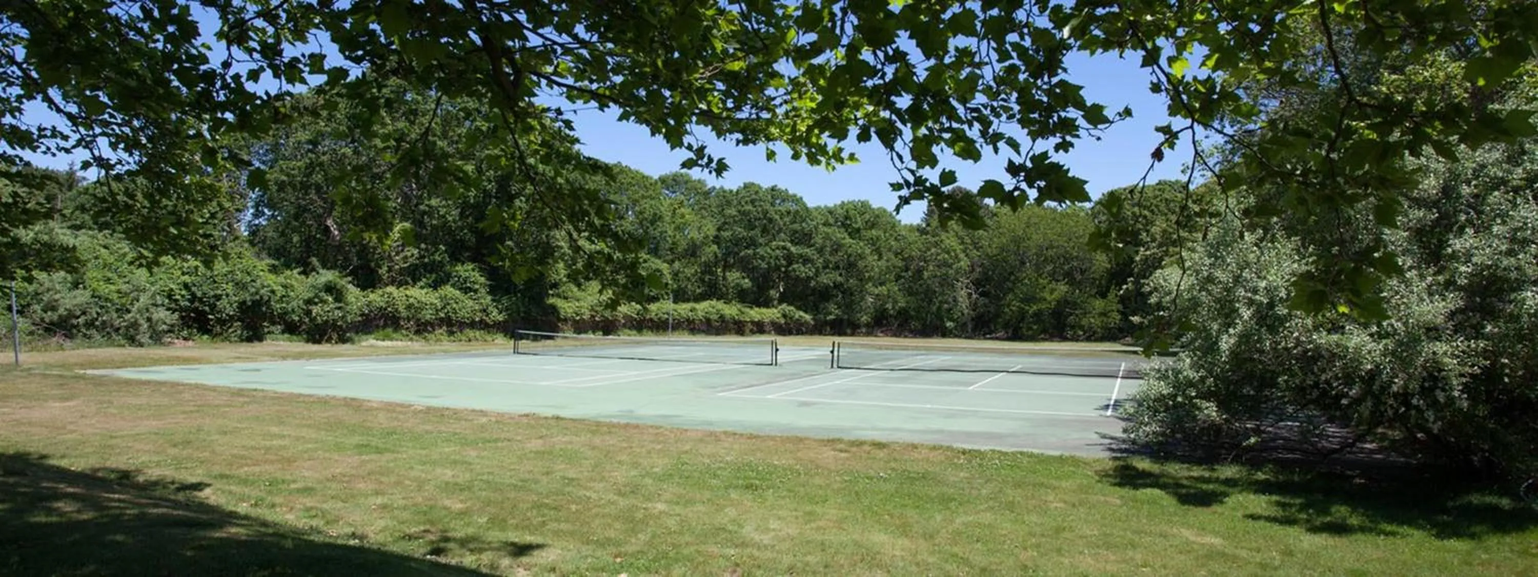 Tennis court in The Atlantic