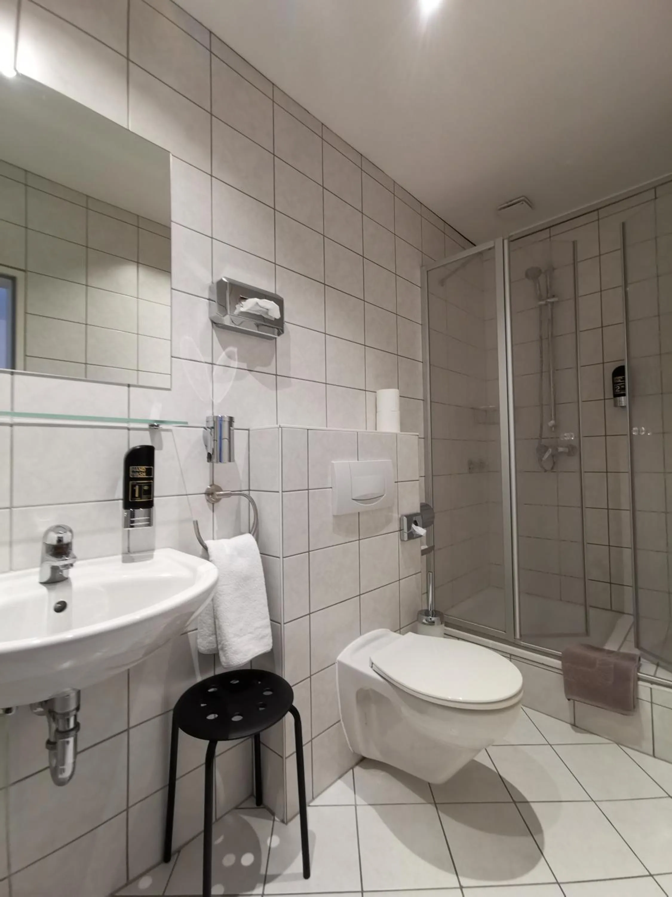 Shower in City Hotel Franziska