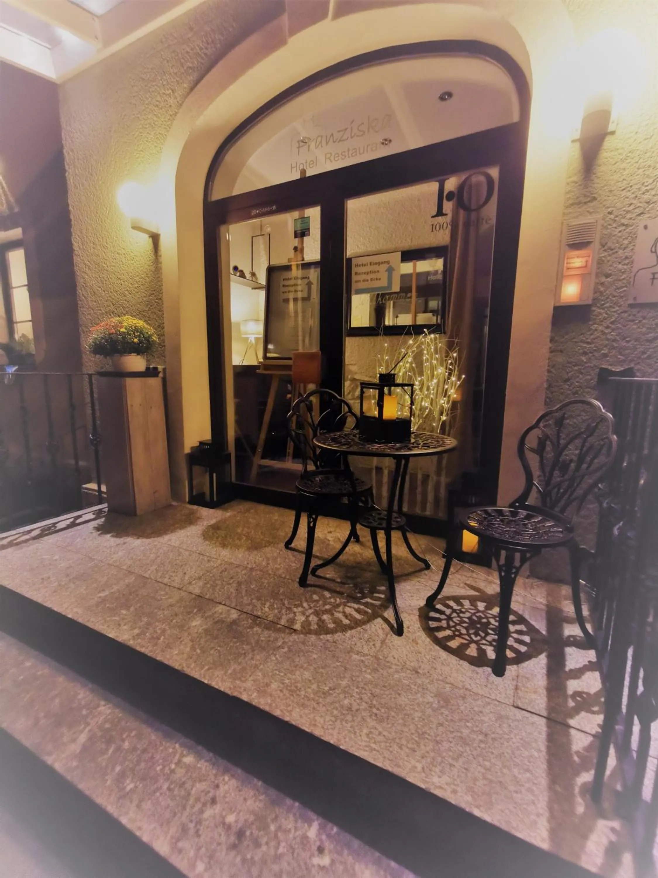 Property building in City Hotel Franziska