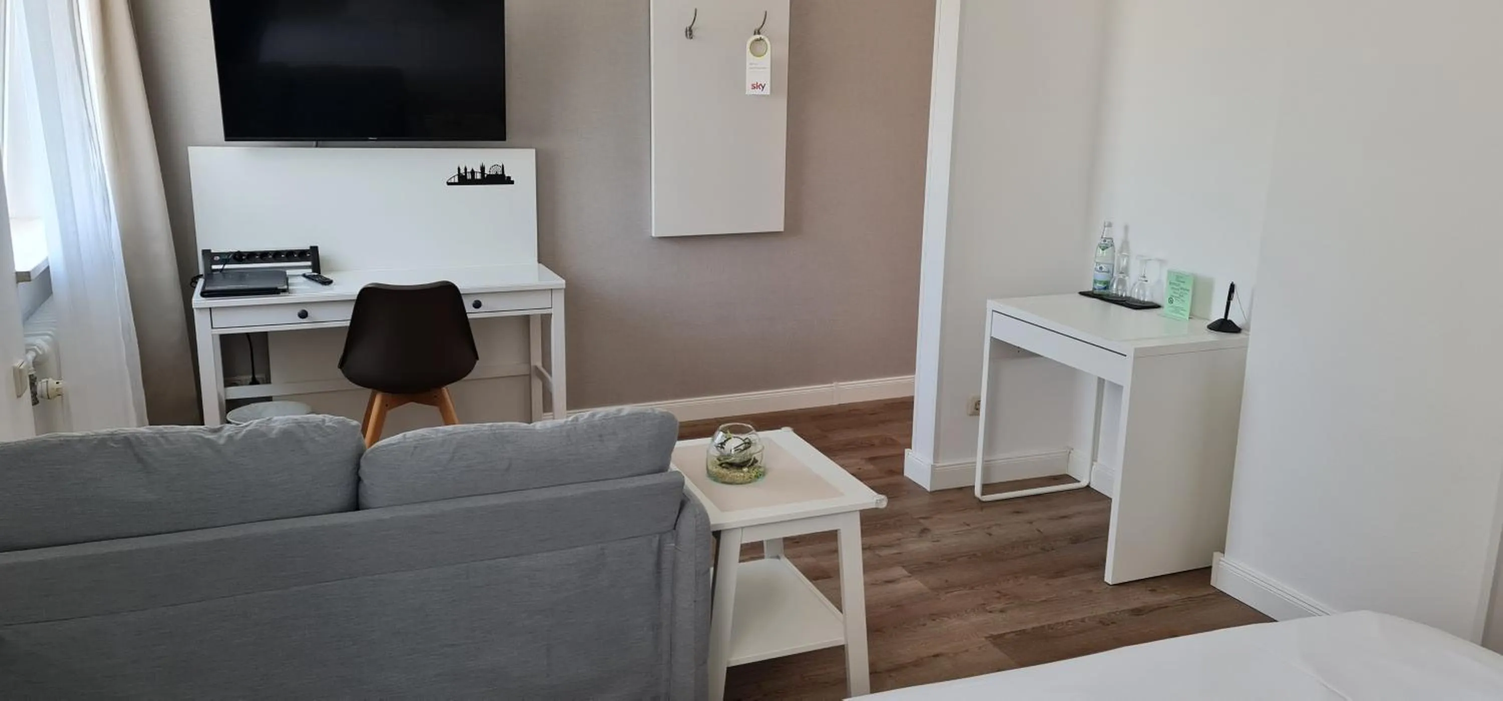 Seating area in City Hotel Franziska