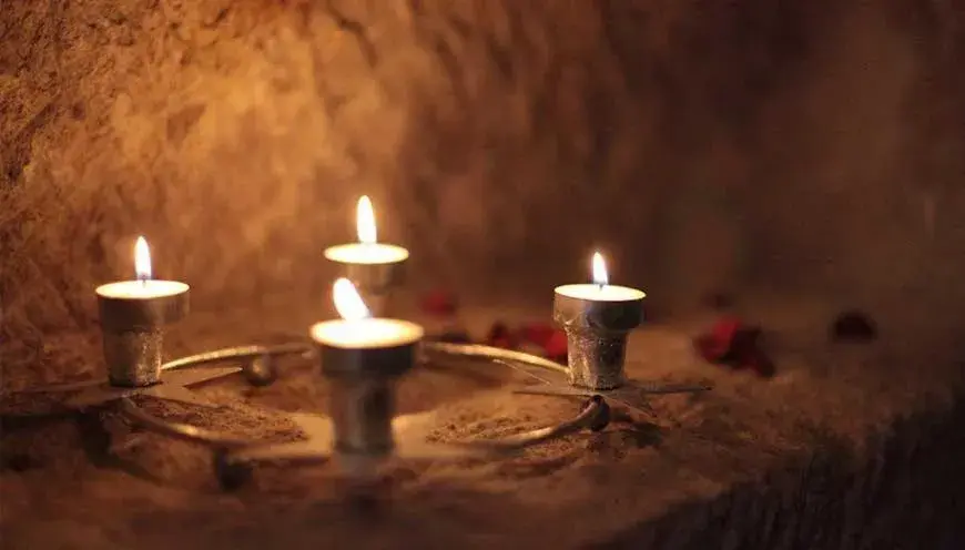 Decorative detail in ROCA CAPPADOCIA Decorative detail in ROCA CAPPADOCIA