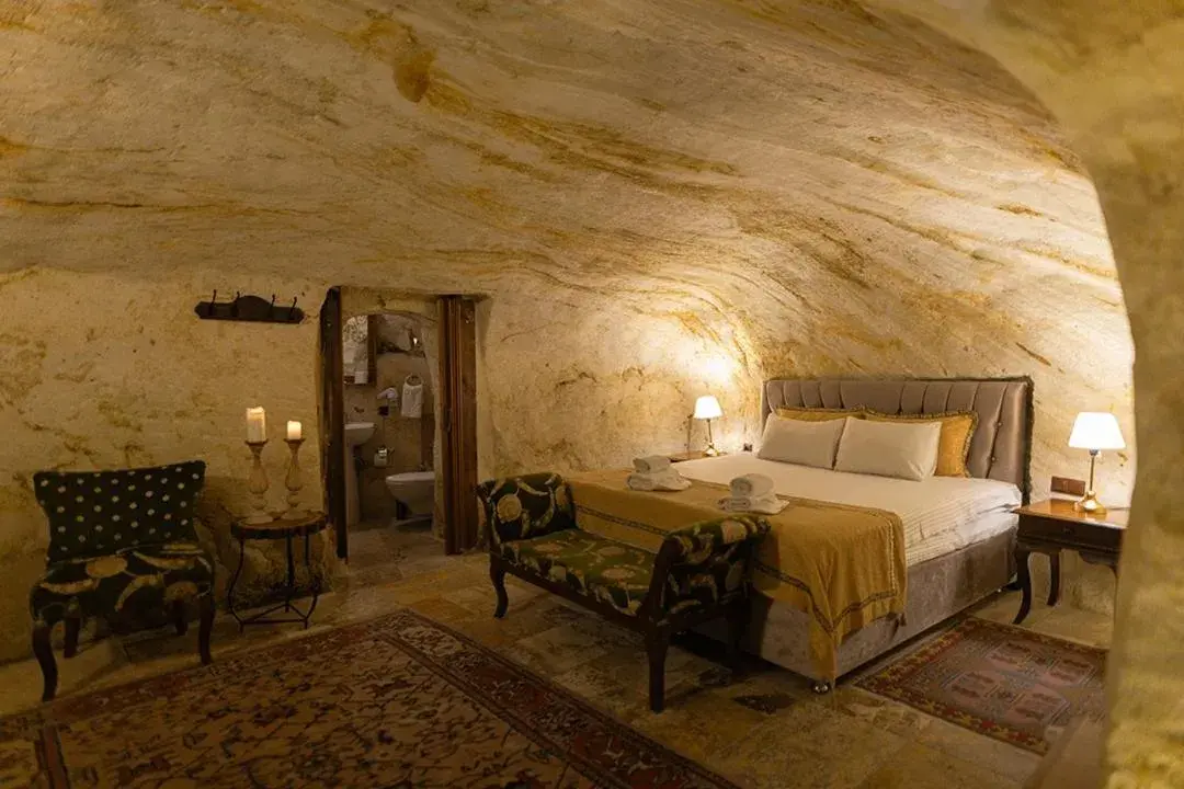 Bed in ROCA CAPPADOCIA Bed in ROCA CAPPADOCIA
