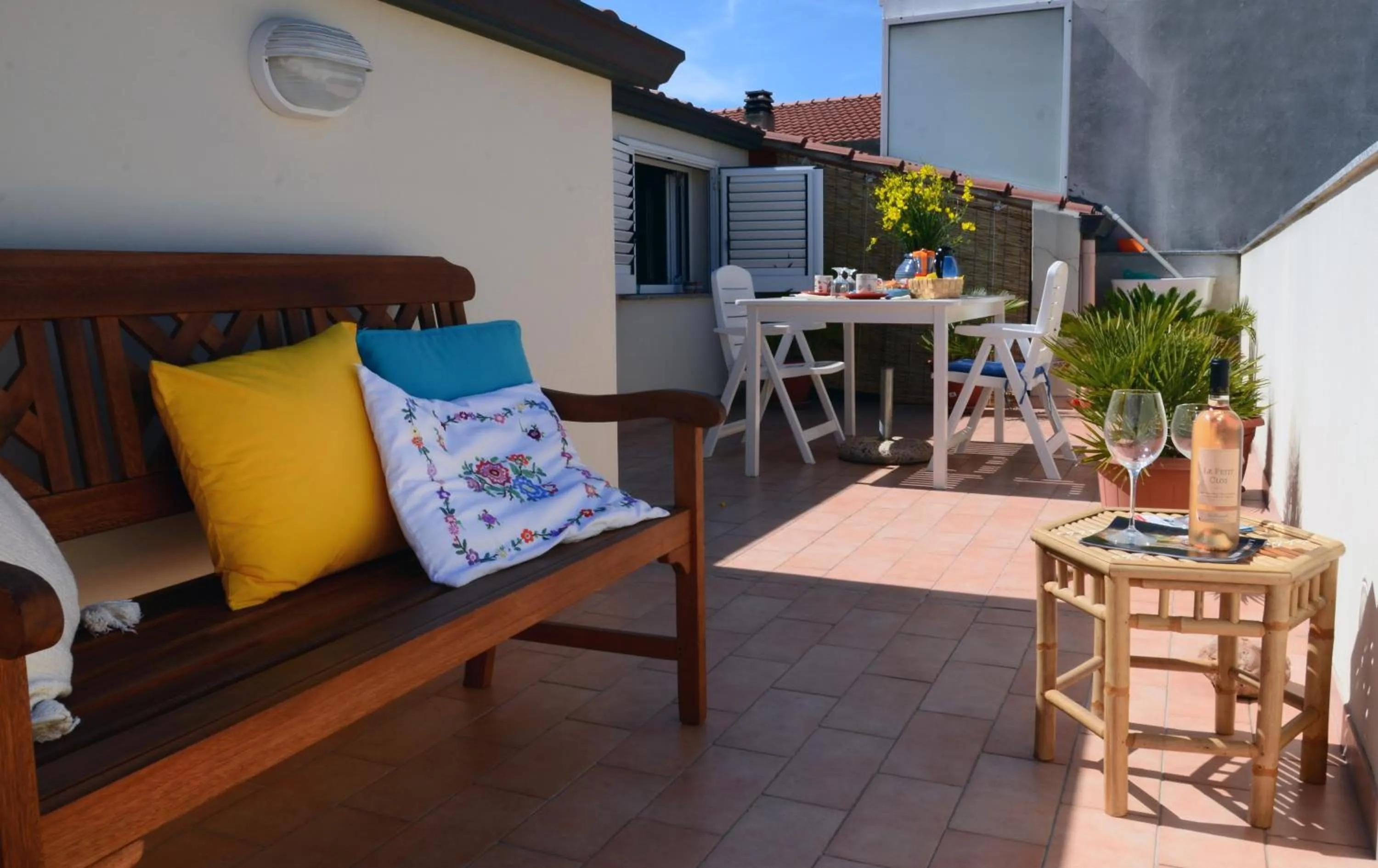 Patio in B&B Lloc D'Or