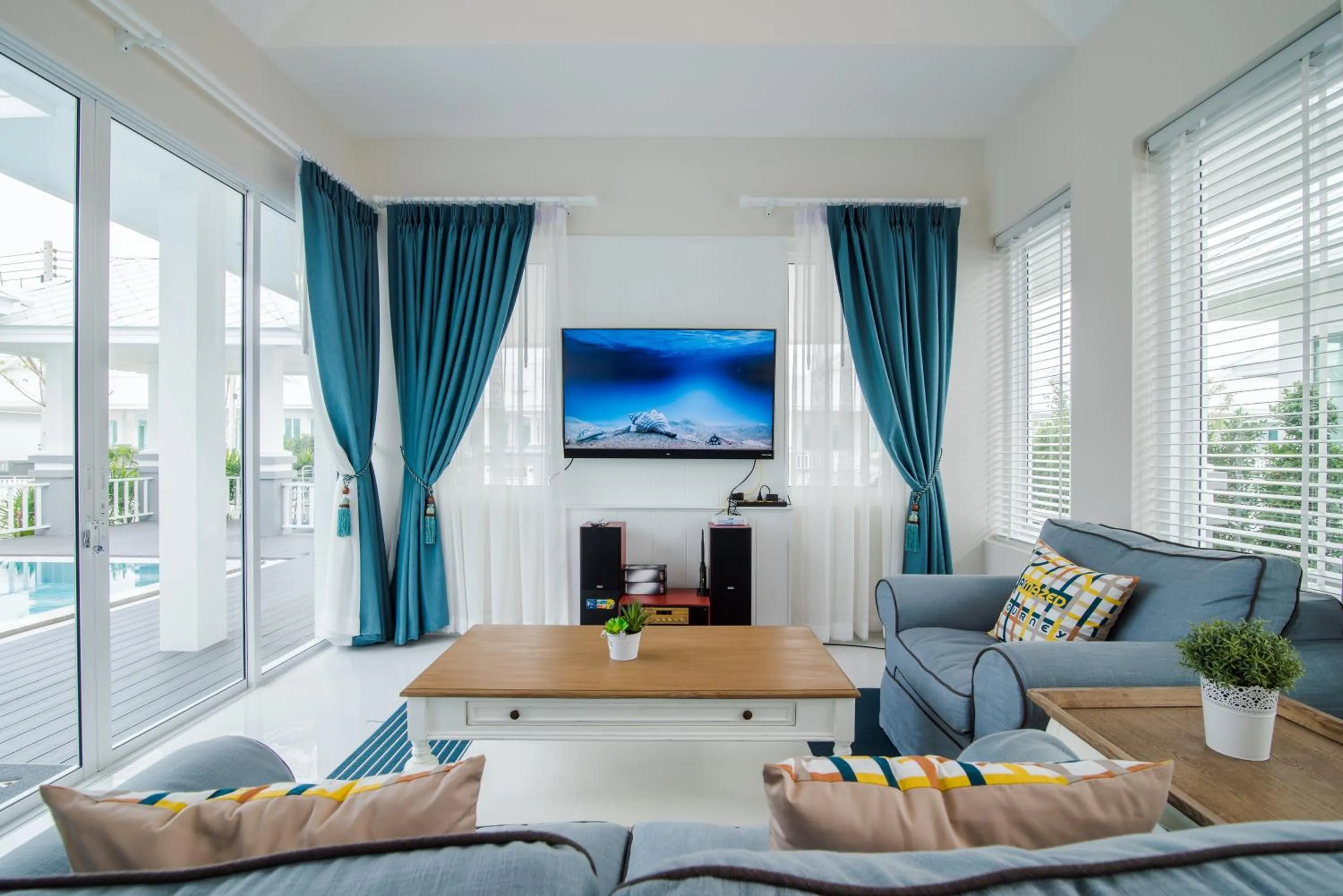Living room, Seating Area in Wan Arun Houses