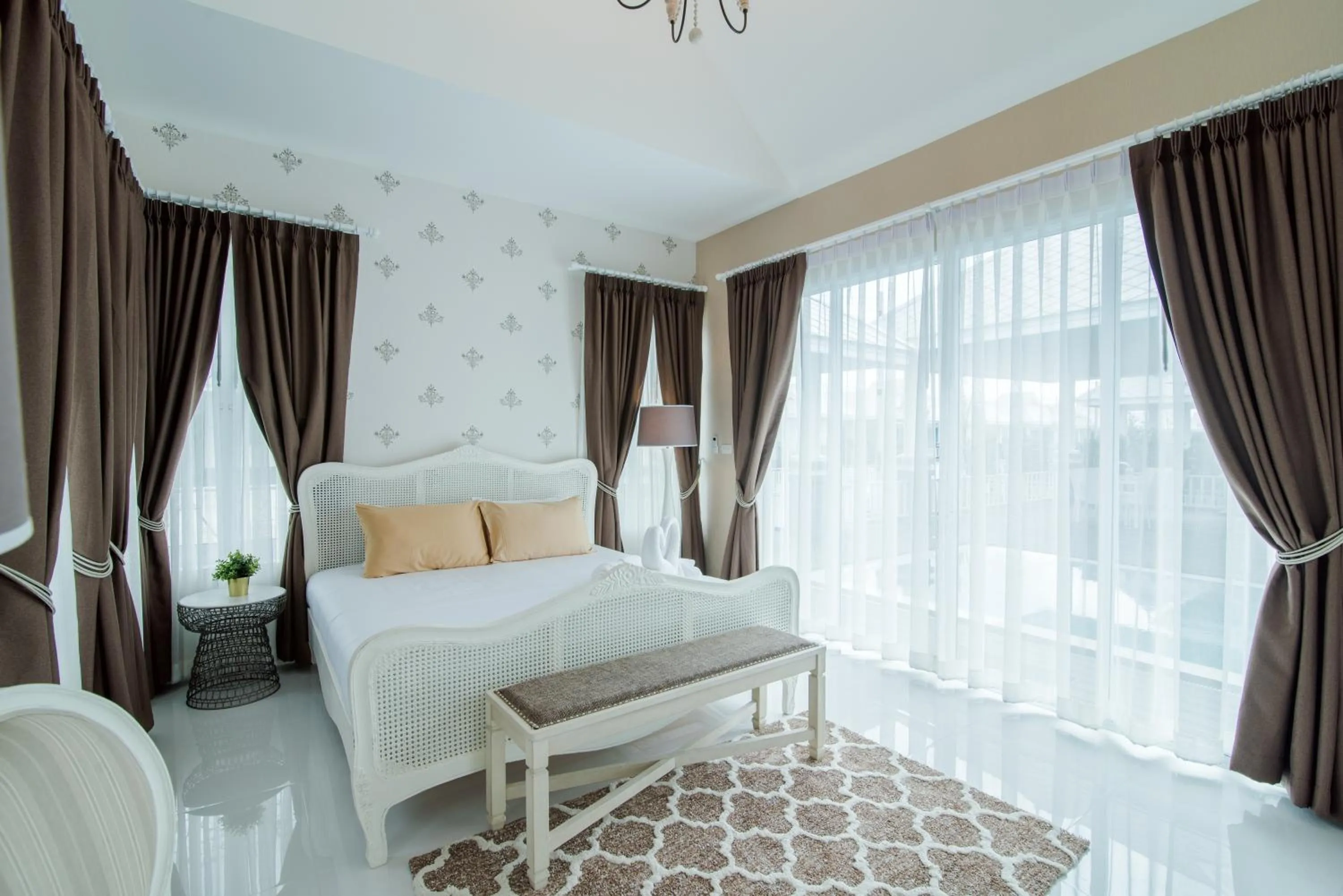 Bedroom in Wan Arun Houses