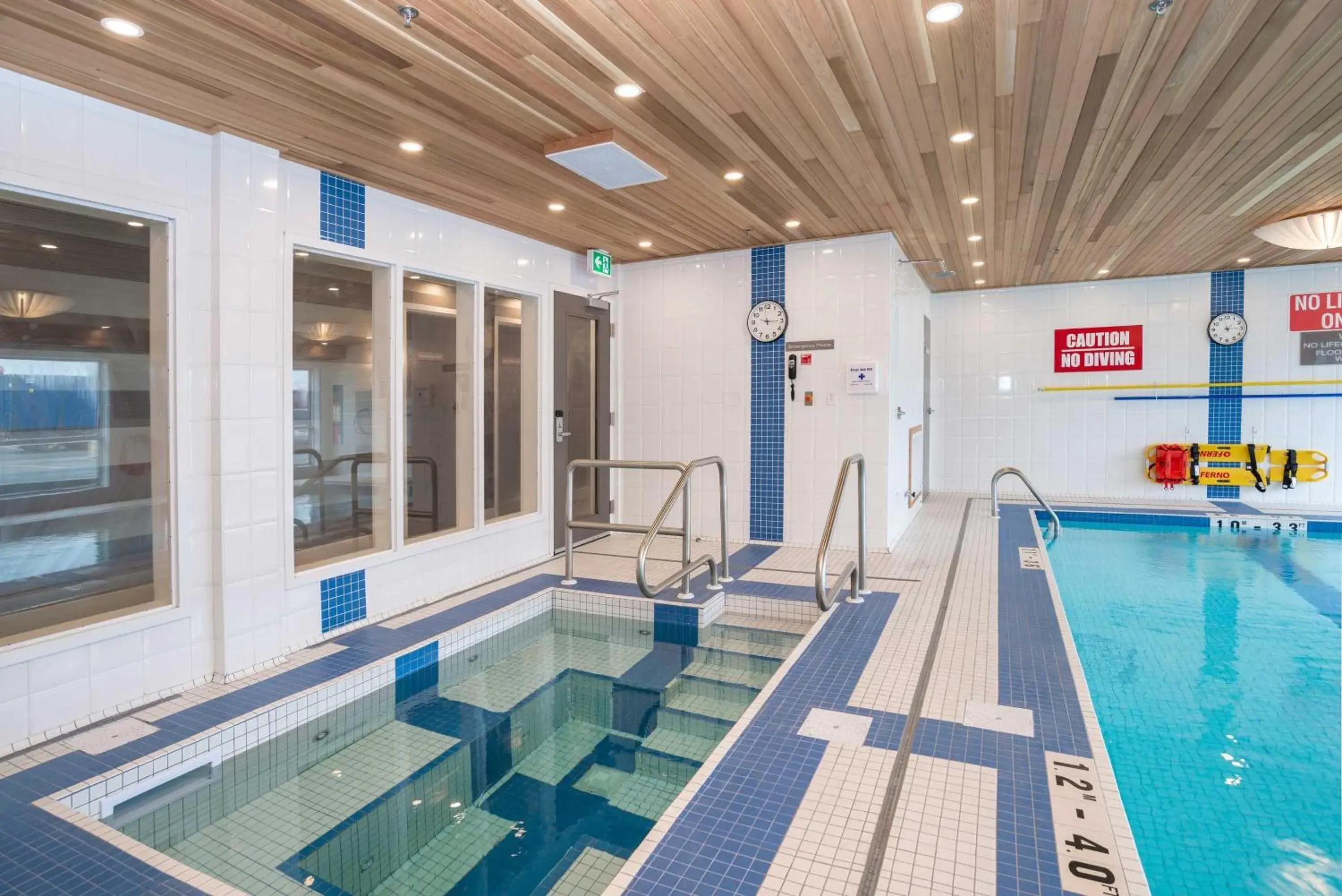 Swimming pool in Sandman Signature St. John's Hotel Swimming pool in Sandman Signature St. John's Hotel