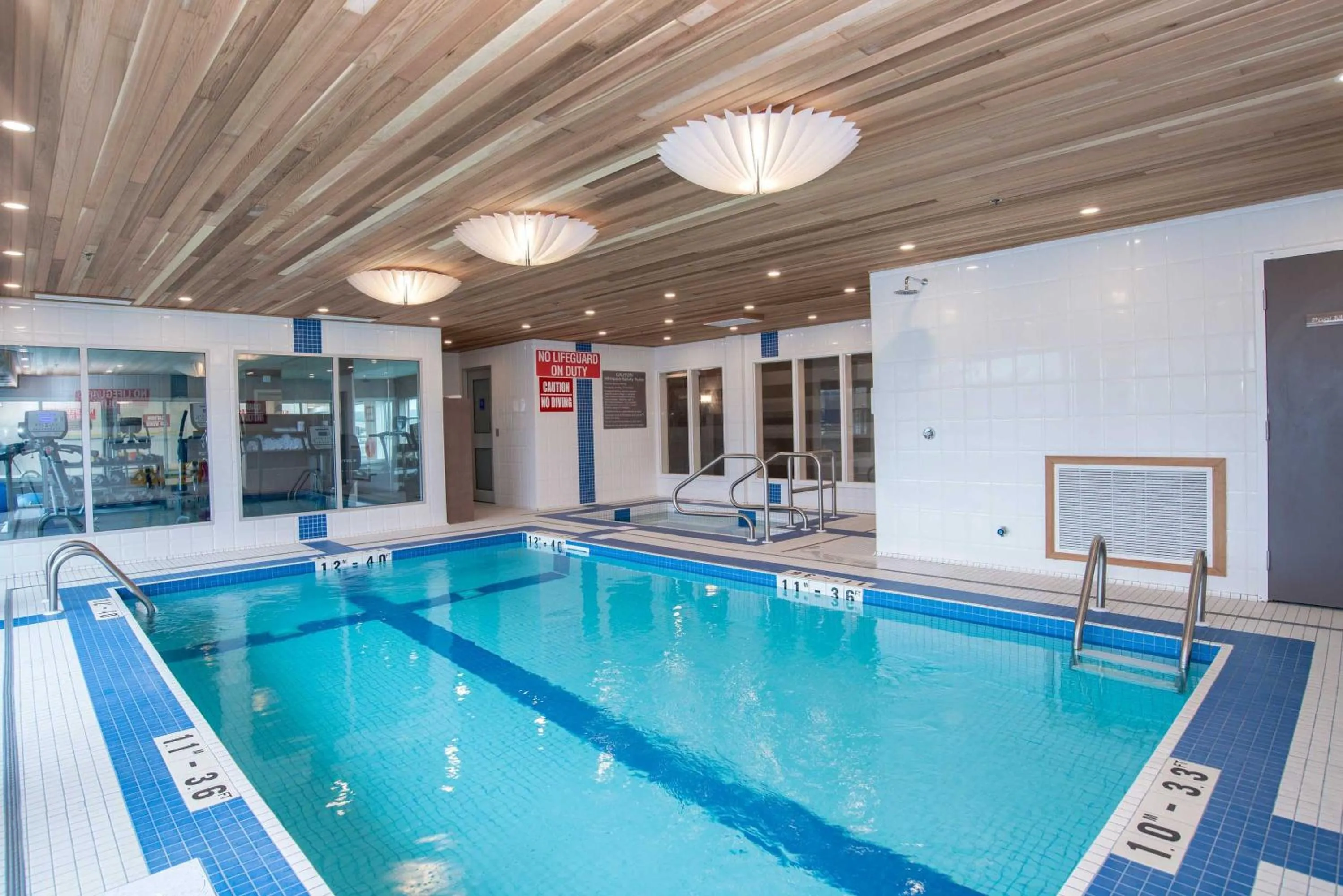 Swimming pool in Sandman Signature St. John's Hotel