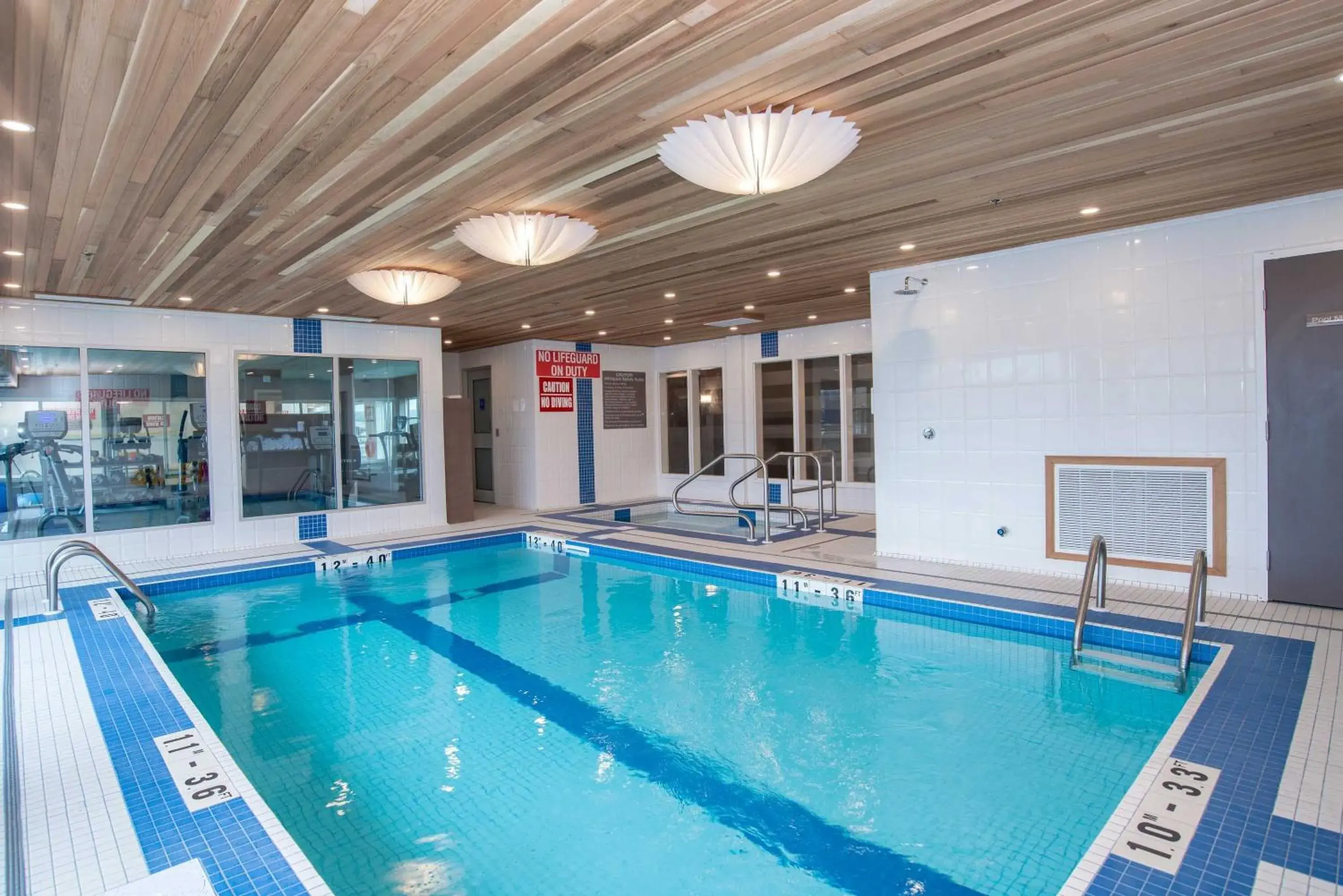 Swimming pool in Sandman Signature St. John's Hotel Swimming pool in Sandman Signature St. John's Hotel