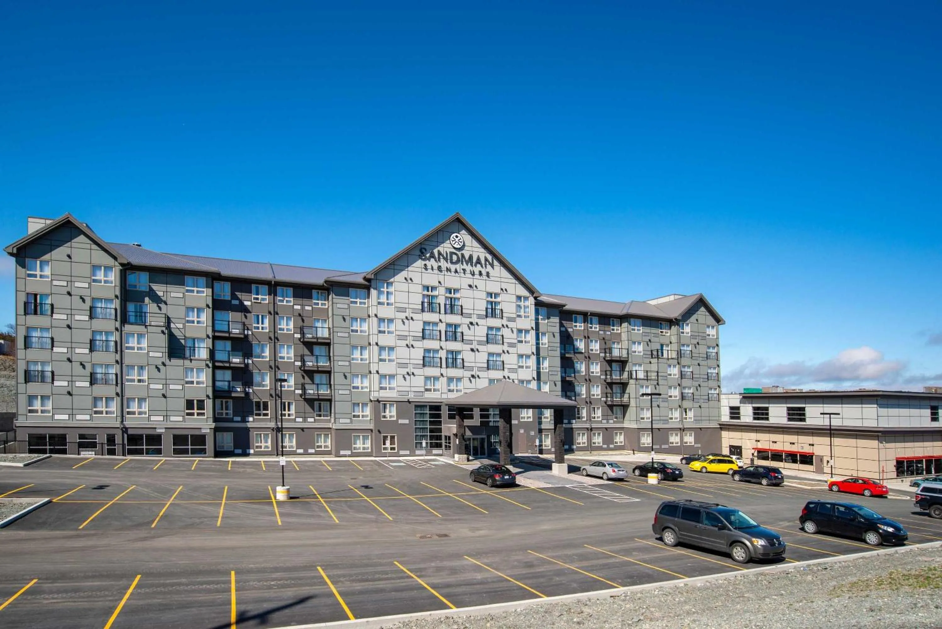 Property building in Sandman Signature St. John's Hotel