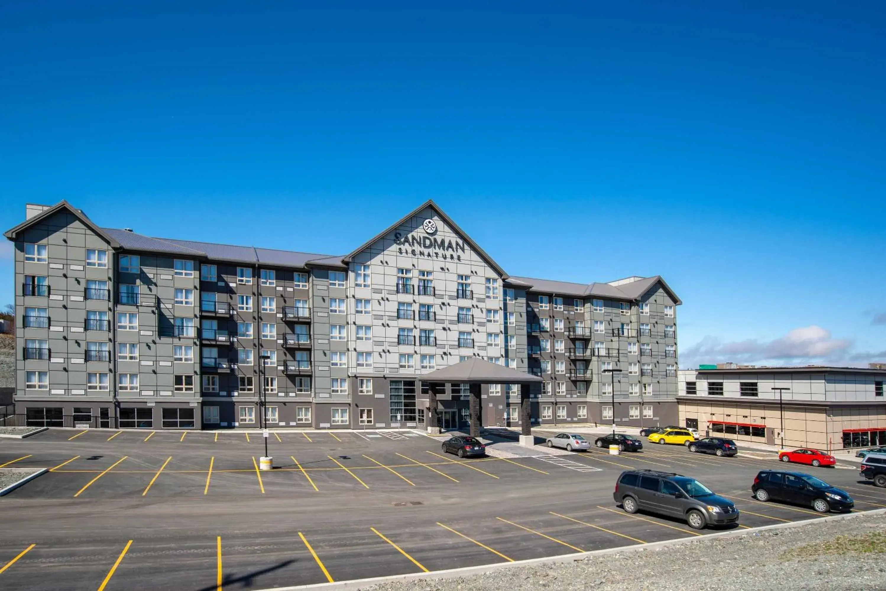 Property building in Sandman Signature St. John's Hotel Property building in Sandman Signature St. John's Hotel