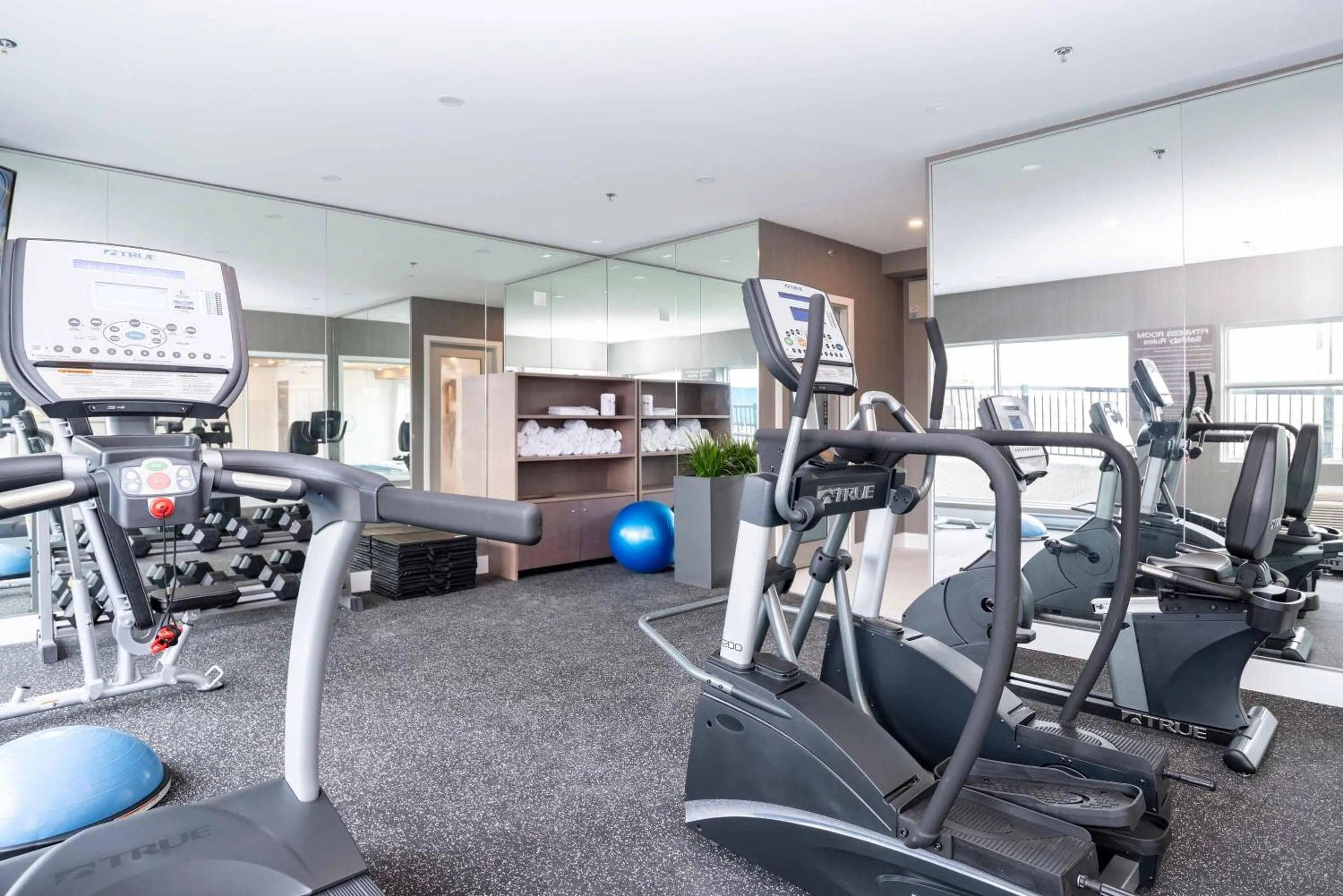 Fitness centre/facilities in Sandman Signature St. John's Hotel