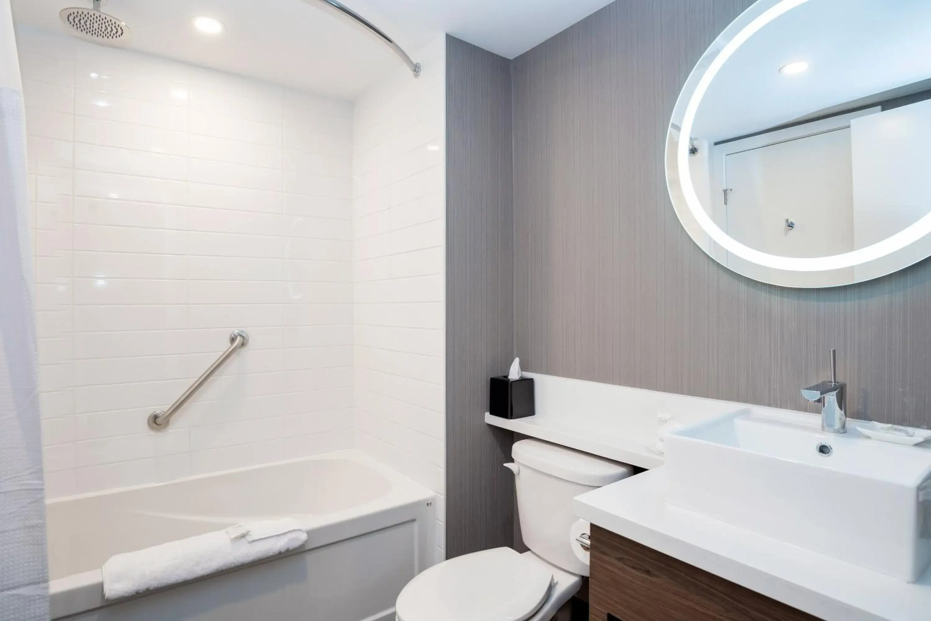 Bathroom in Sandman Signature St. John's Hotel Bathroom in Sandman Signature St. John's Hotel