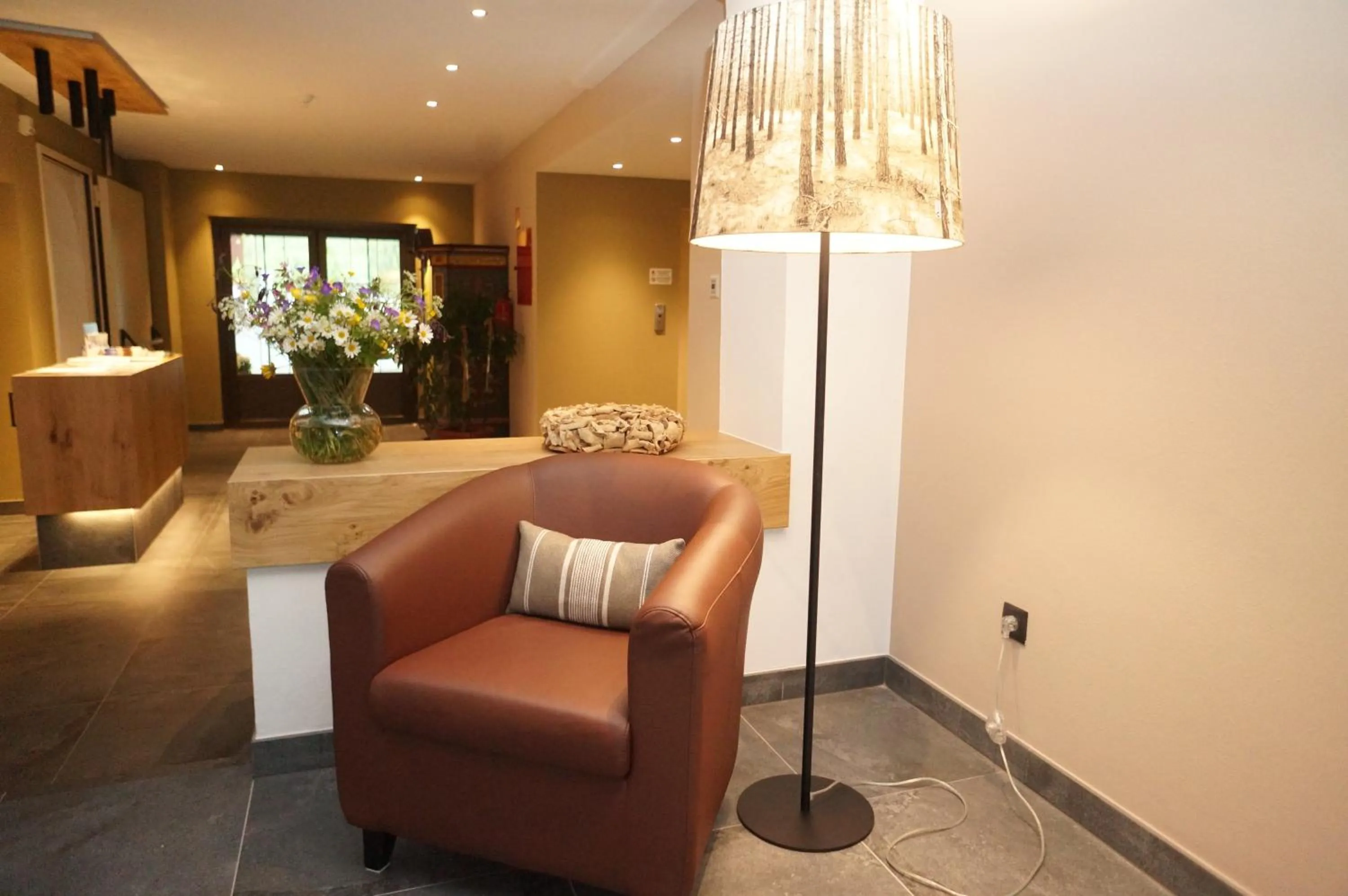 Lobby or reception in Hotel Waldheim