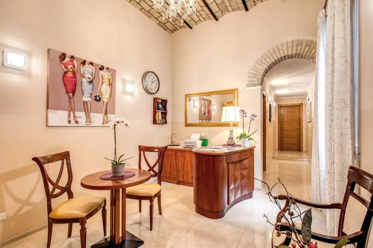 Lobby or reception in La Residenza Suites