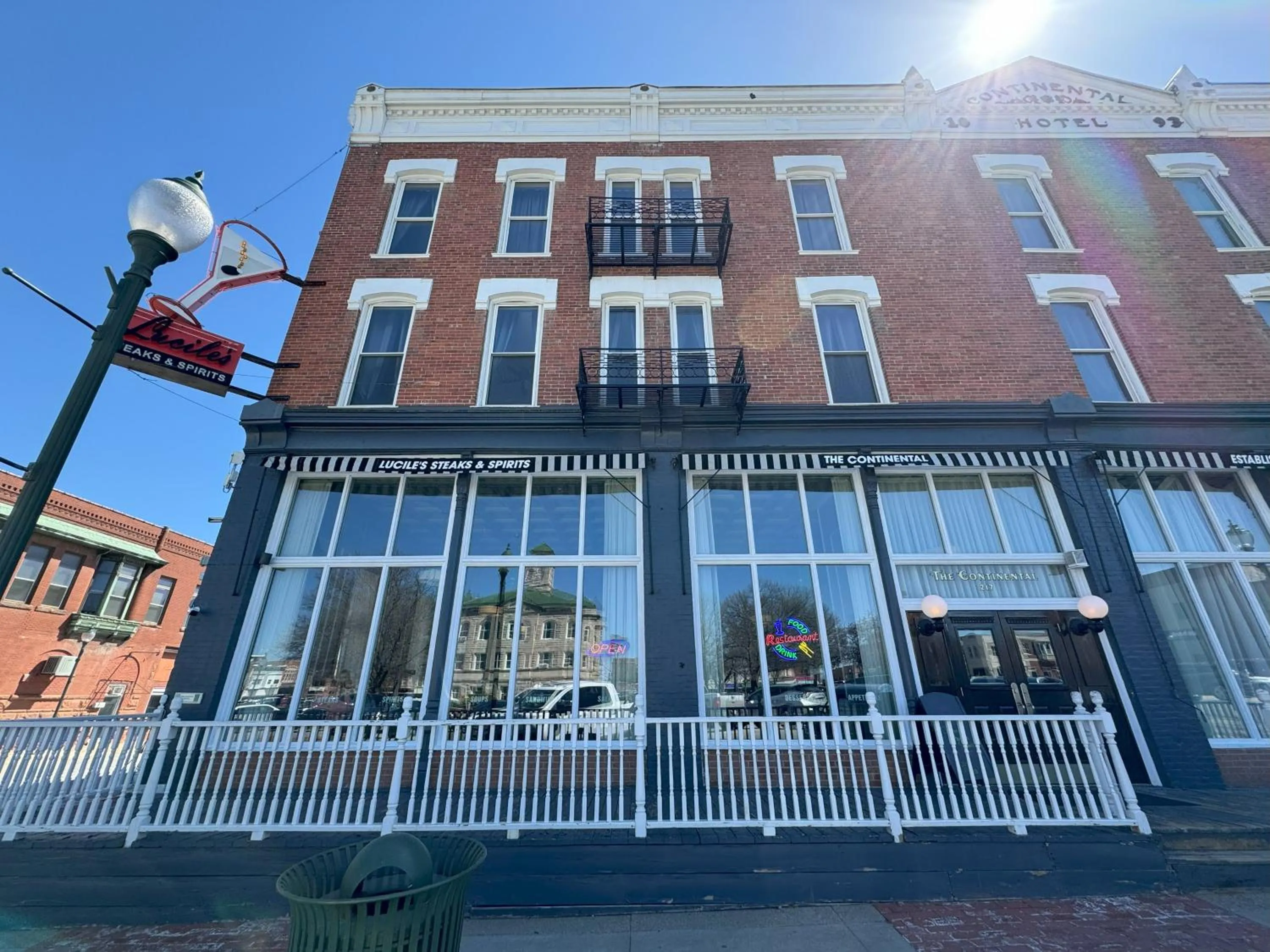 Property building in The Continental Hotel