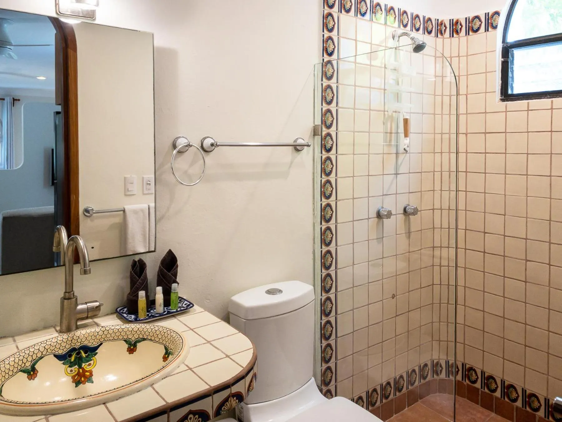Shower in Casa Sonoma - Charming Condos Minutes from Beach & Reef