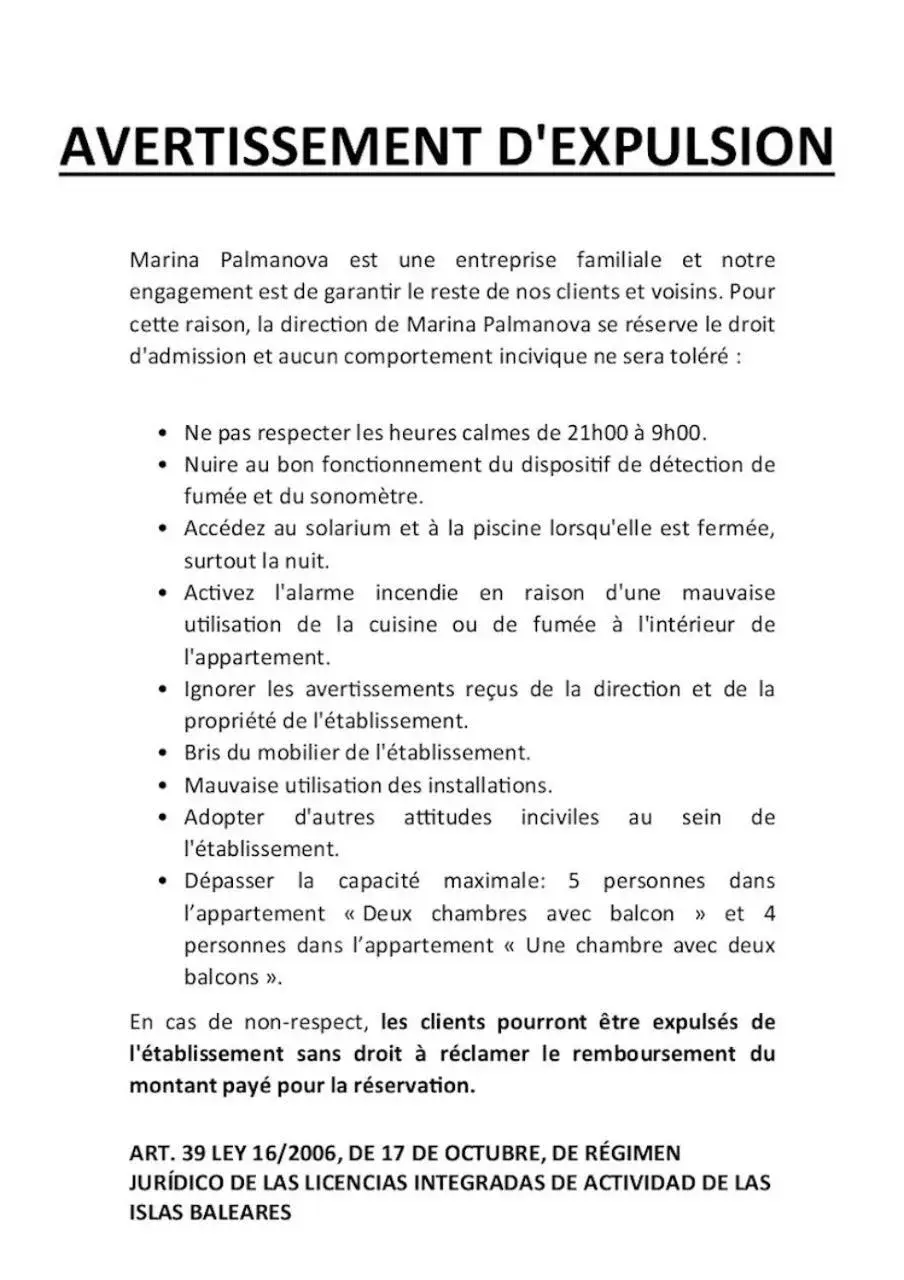 Property building in Marina Palmanova Apartamentos Property building in Marina Palmanova Apartamentos