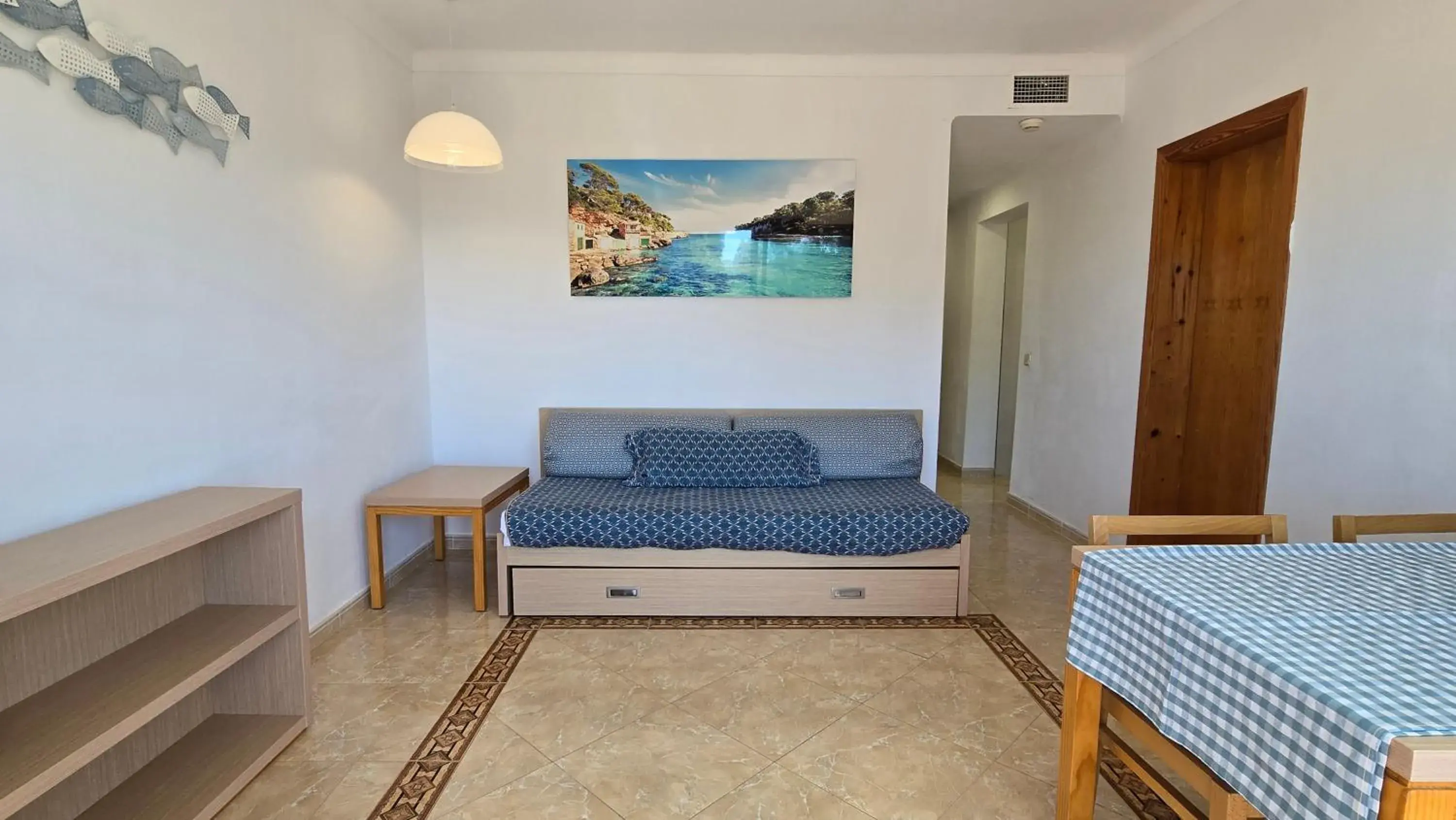 Living room, Bed in Marina Palmanova Apartamentos Living room, Bed in Marina Palmanova Apartamentos