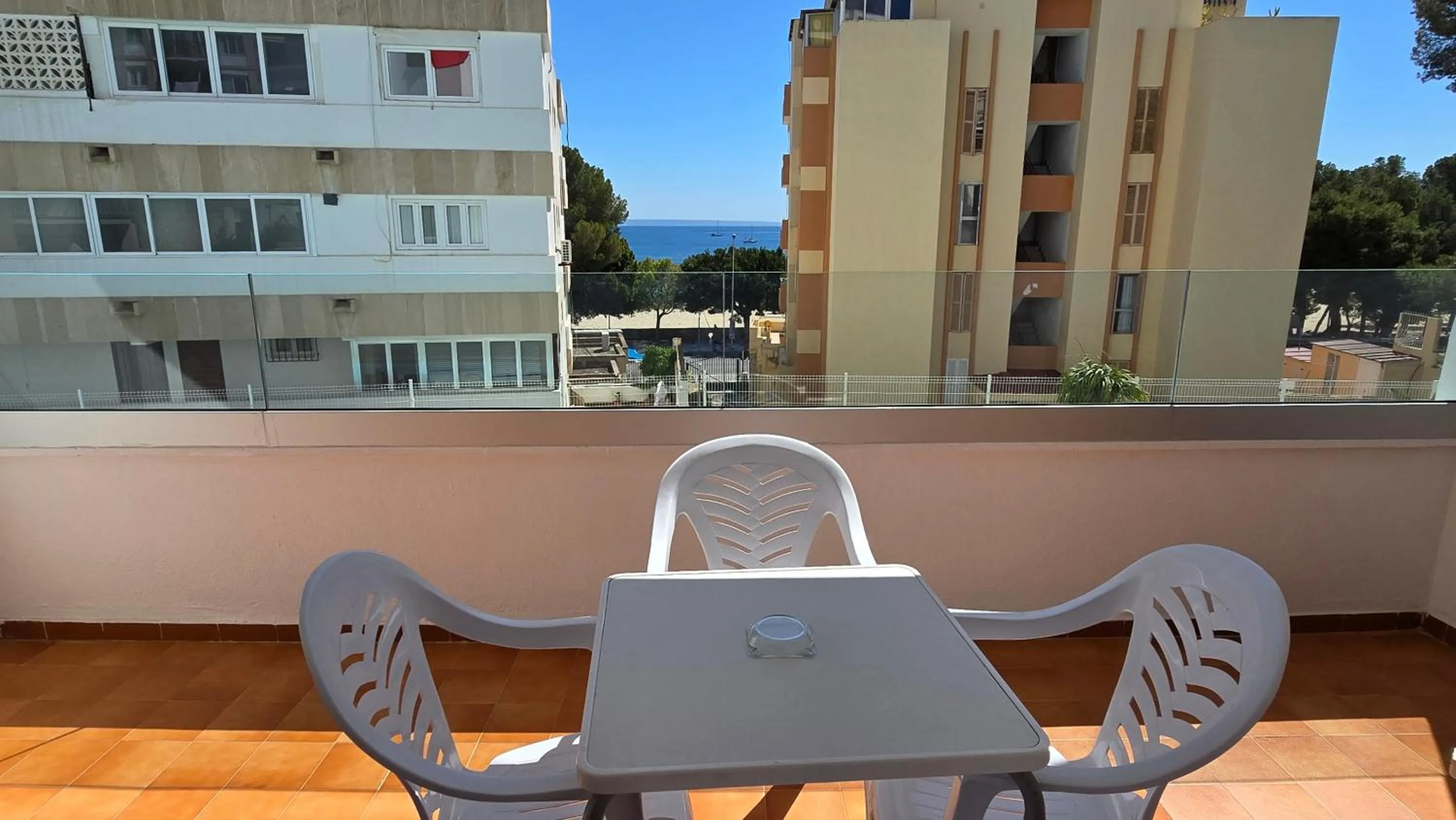 Balcony/Terrace in Marina Palmanova Apartamentos