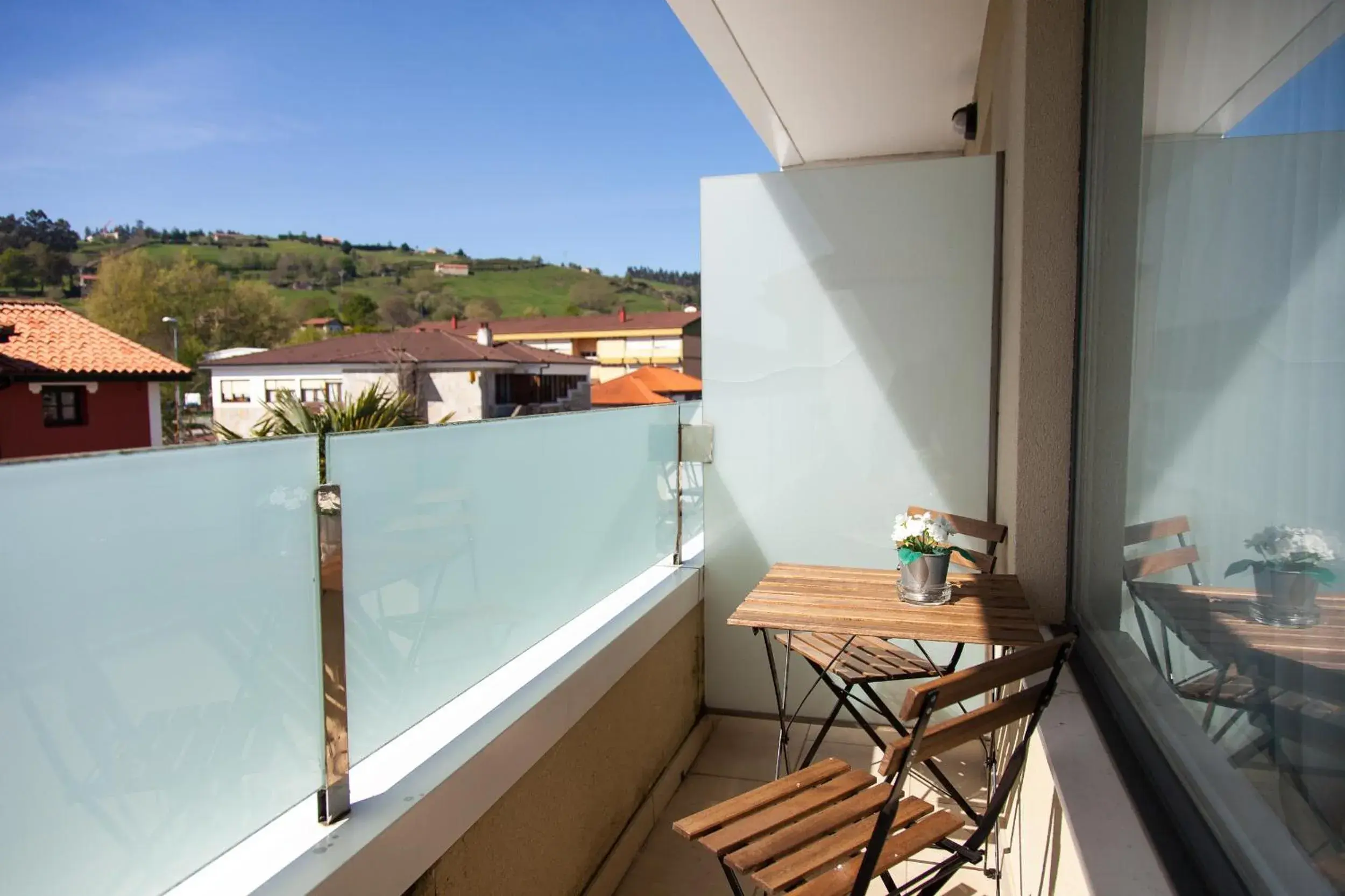 View (from property/room) in Hotel Miera View (from property/room) in Hotel Miera