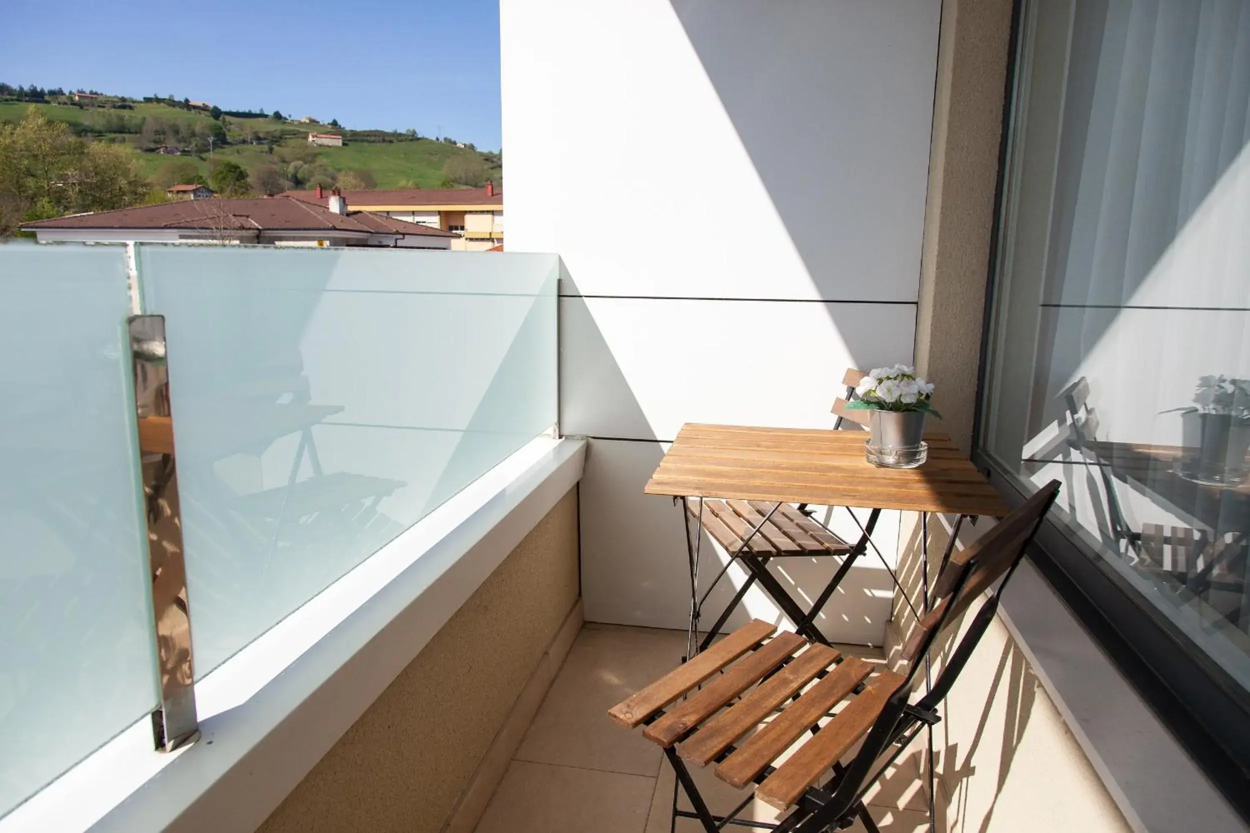 View (from property/room) in Hotel Miera View (from property/room) in Hotel Miera