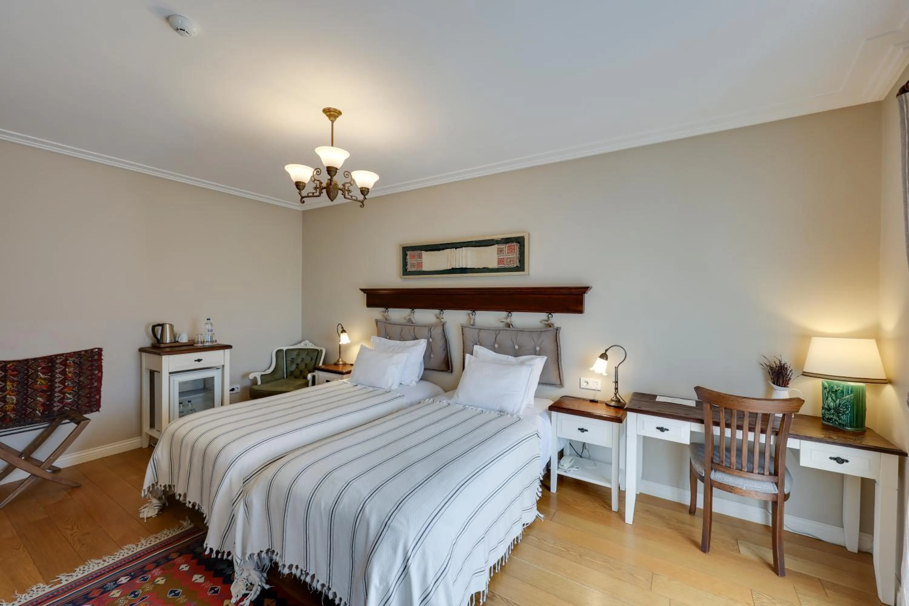 Bed in Akanthus Hotel Ephesus