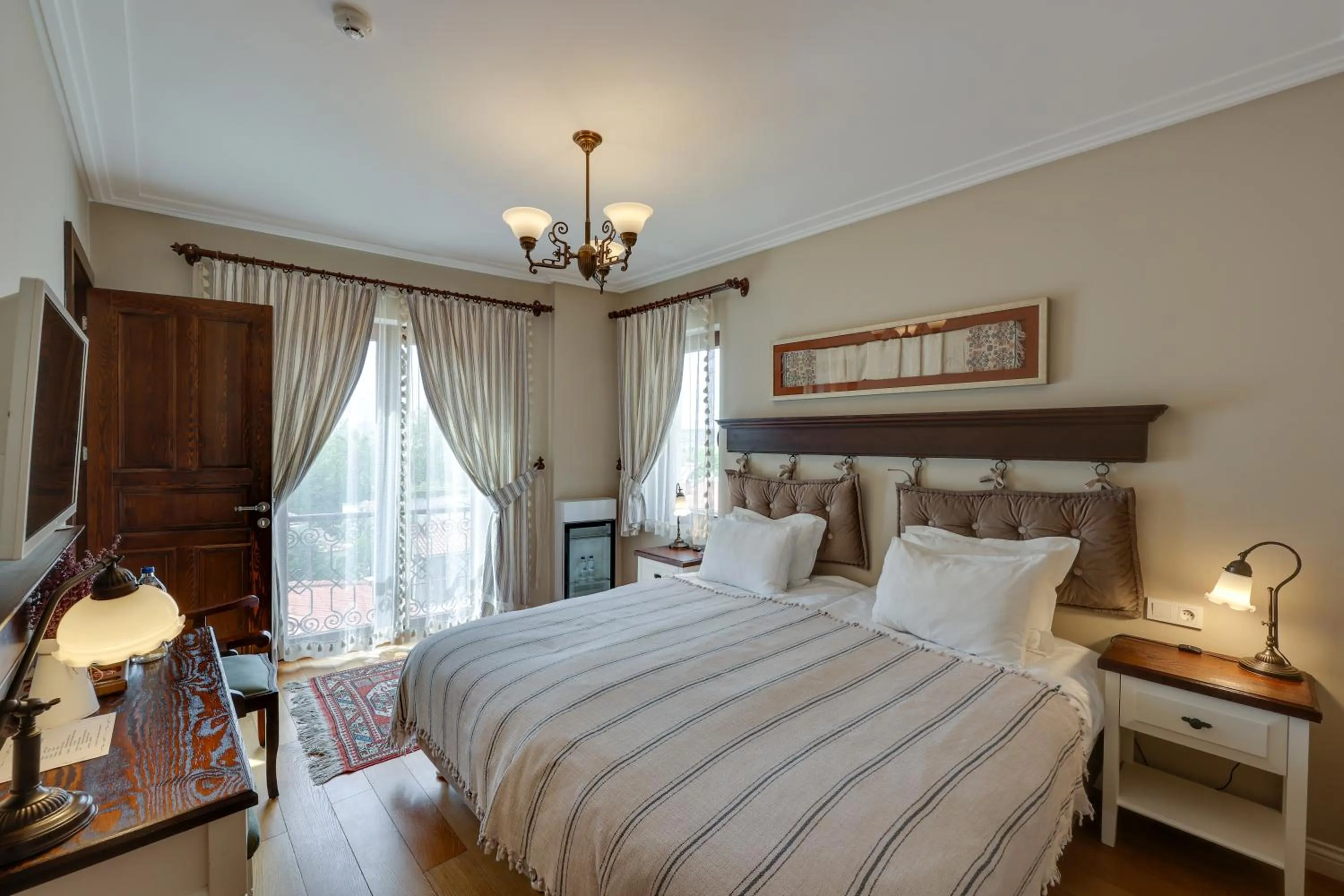 Bed in Akanthus Hotel Ephesus