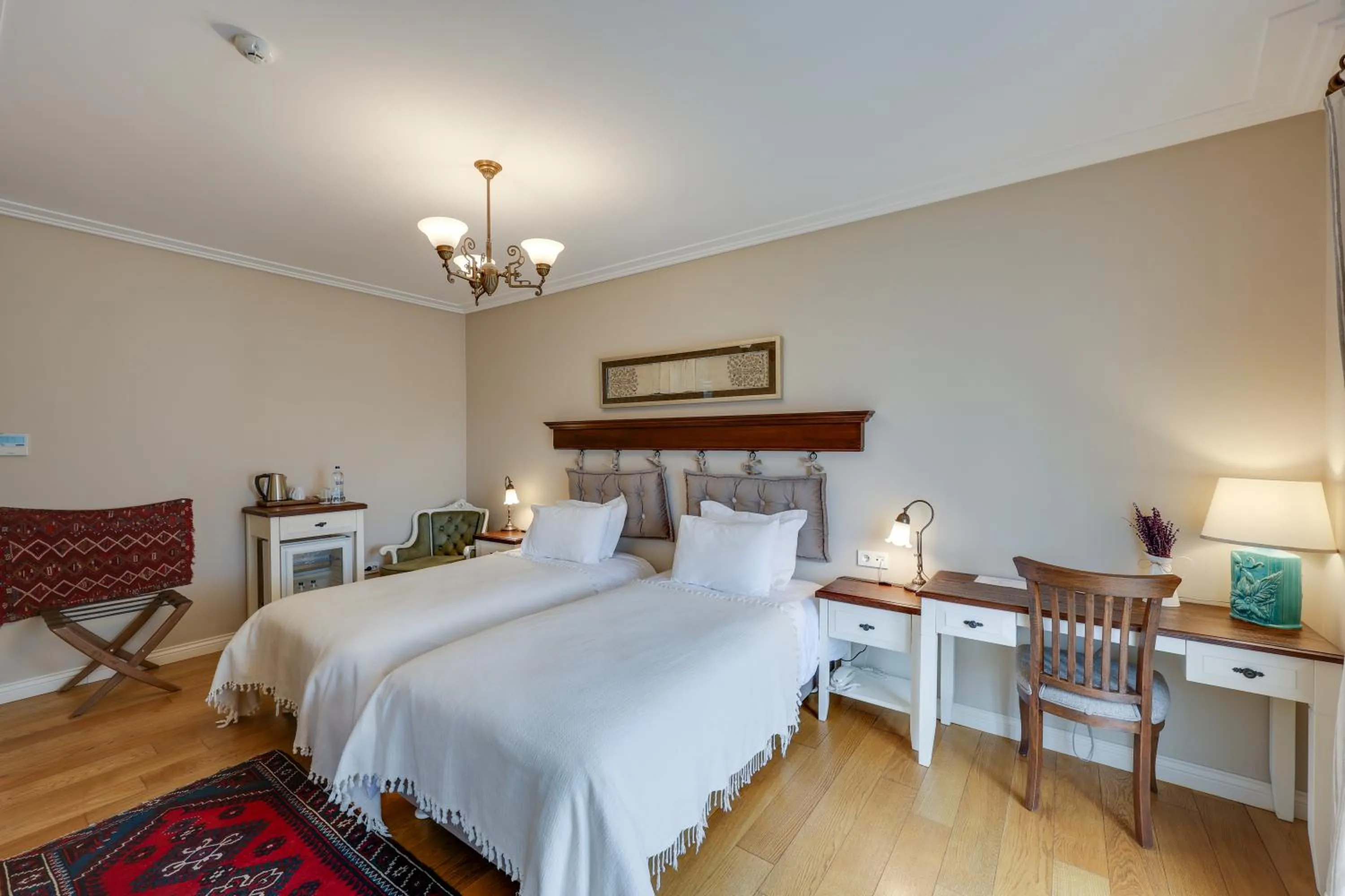 Bed in Akanthus Hotel Ephesus