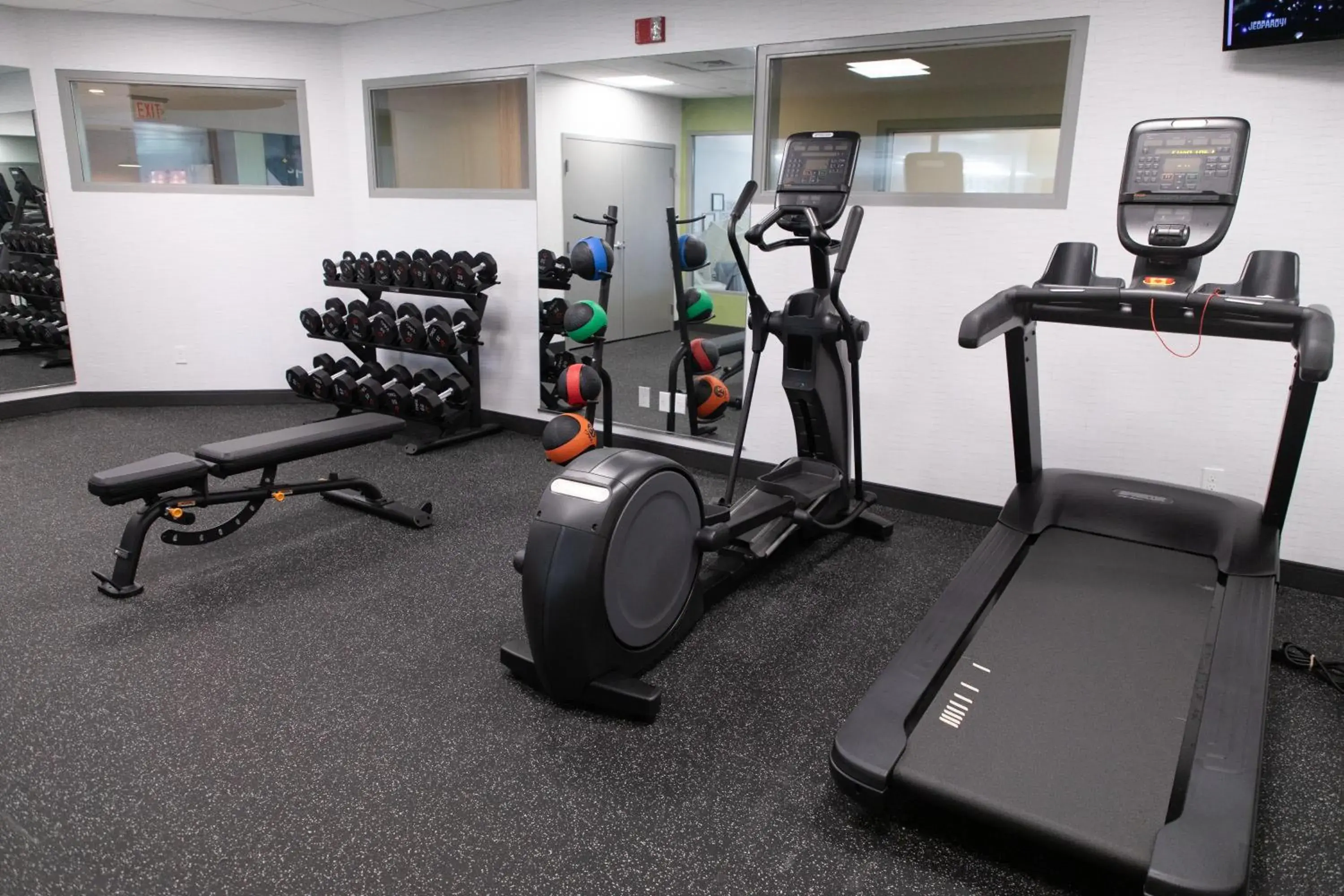 Fitness centre/facilities in Spark by Hilton Mechanicsburg Fitness centre/facilities in Spark by Hilton Mechanicsburg