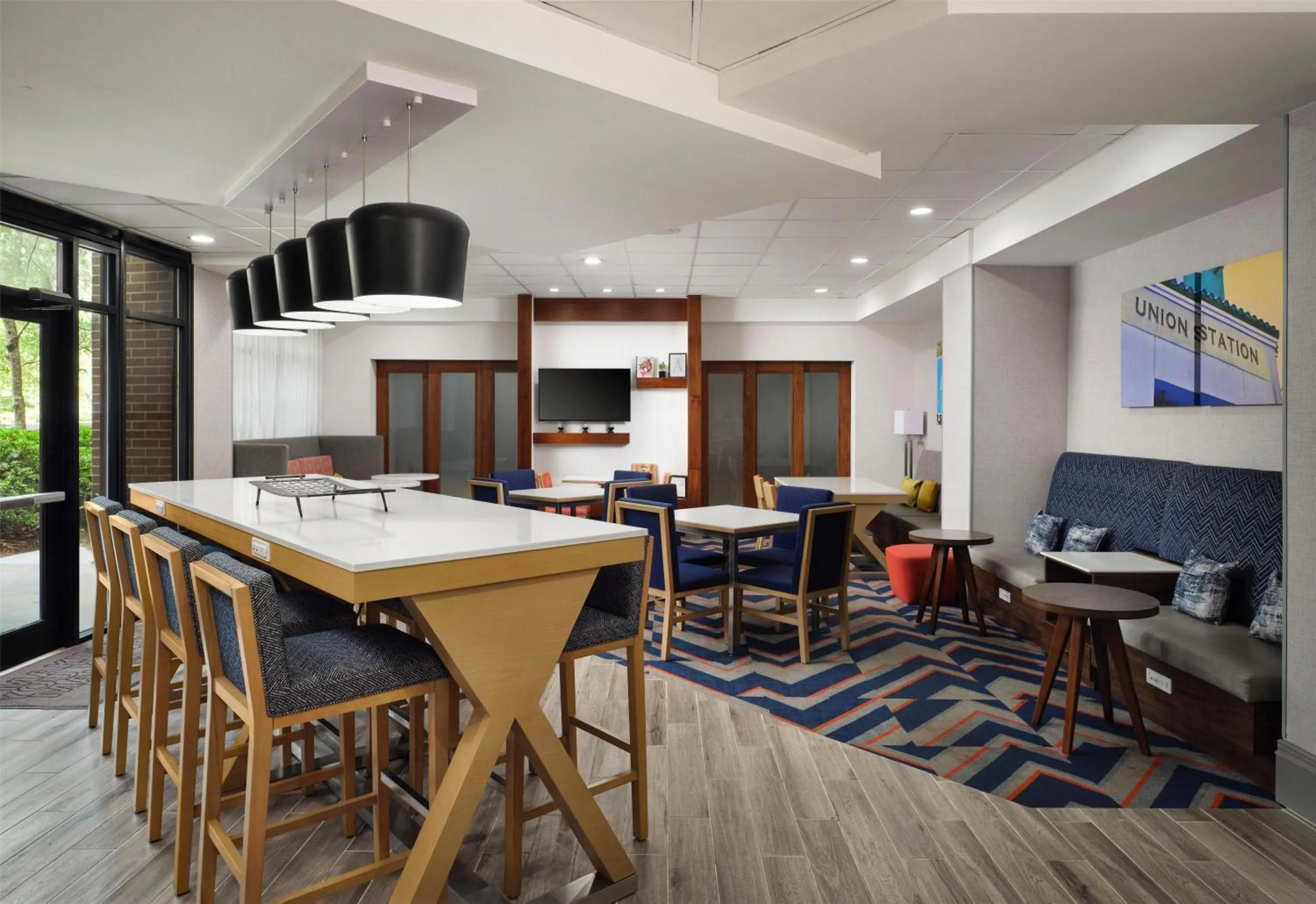 Breakfast in Hampton Inn Meridian