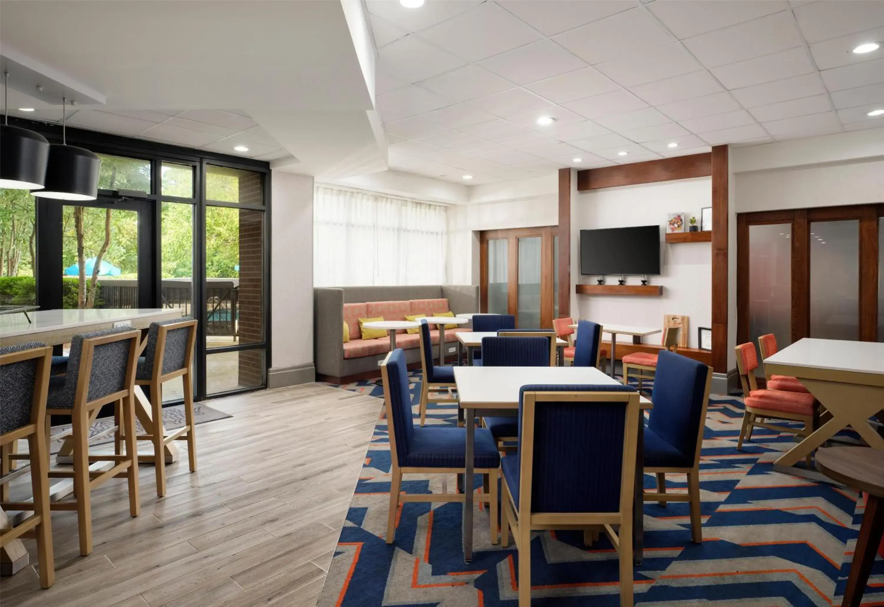 Lobby or reception in Hampton Inn Meridian Lobby or reception in Hampton Inn Meridian