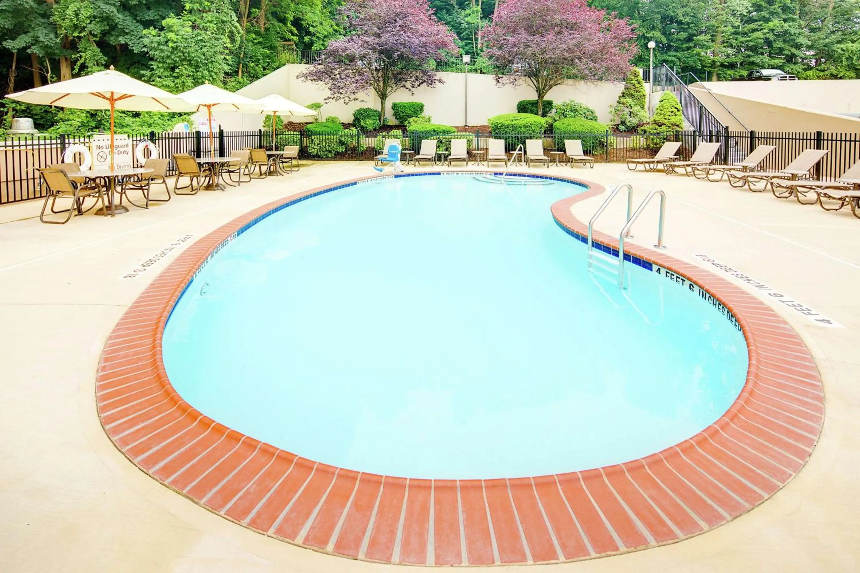Swimming pool in Hampton Inn White Plains/Tarrytown