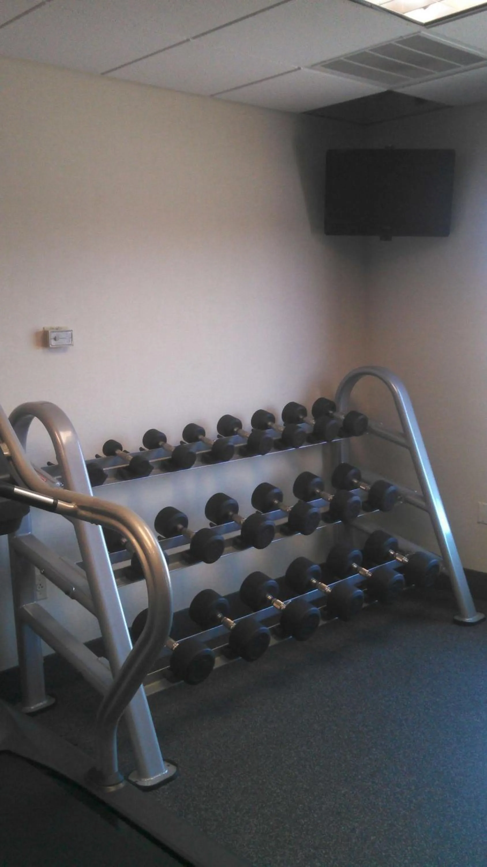 Fitness centre/facilities in Hampton Inn Greenwood