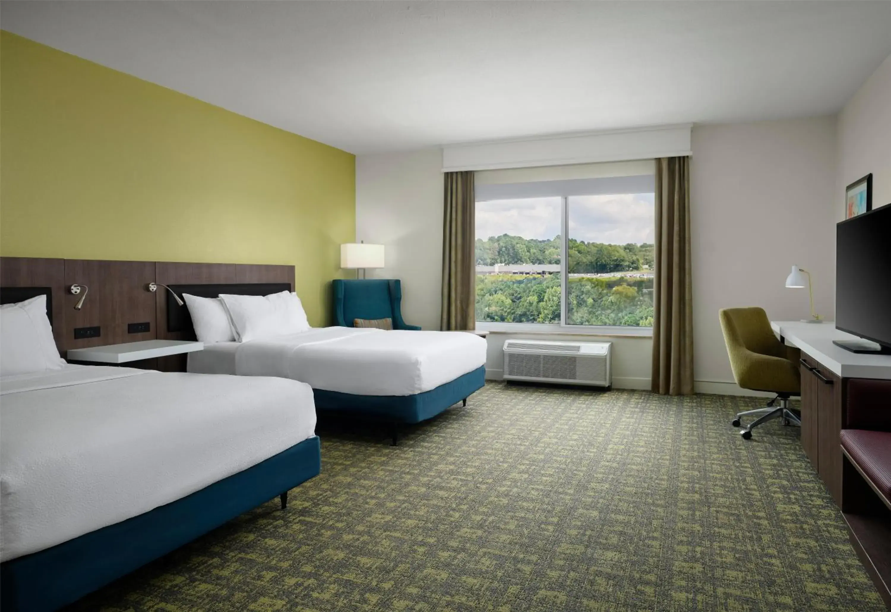 Queen Room with Two Queen Beds - Mobility and Hearing Access in Hilton Garden Inn Meridian Queen Room with Two Queen Beds - Mobility and Hearing Access in Hilton Garden Inn Meridian