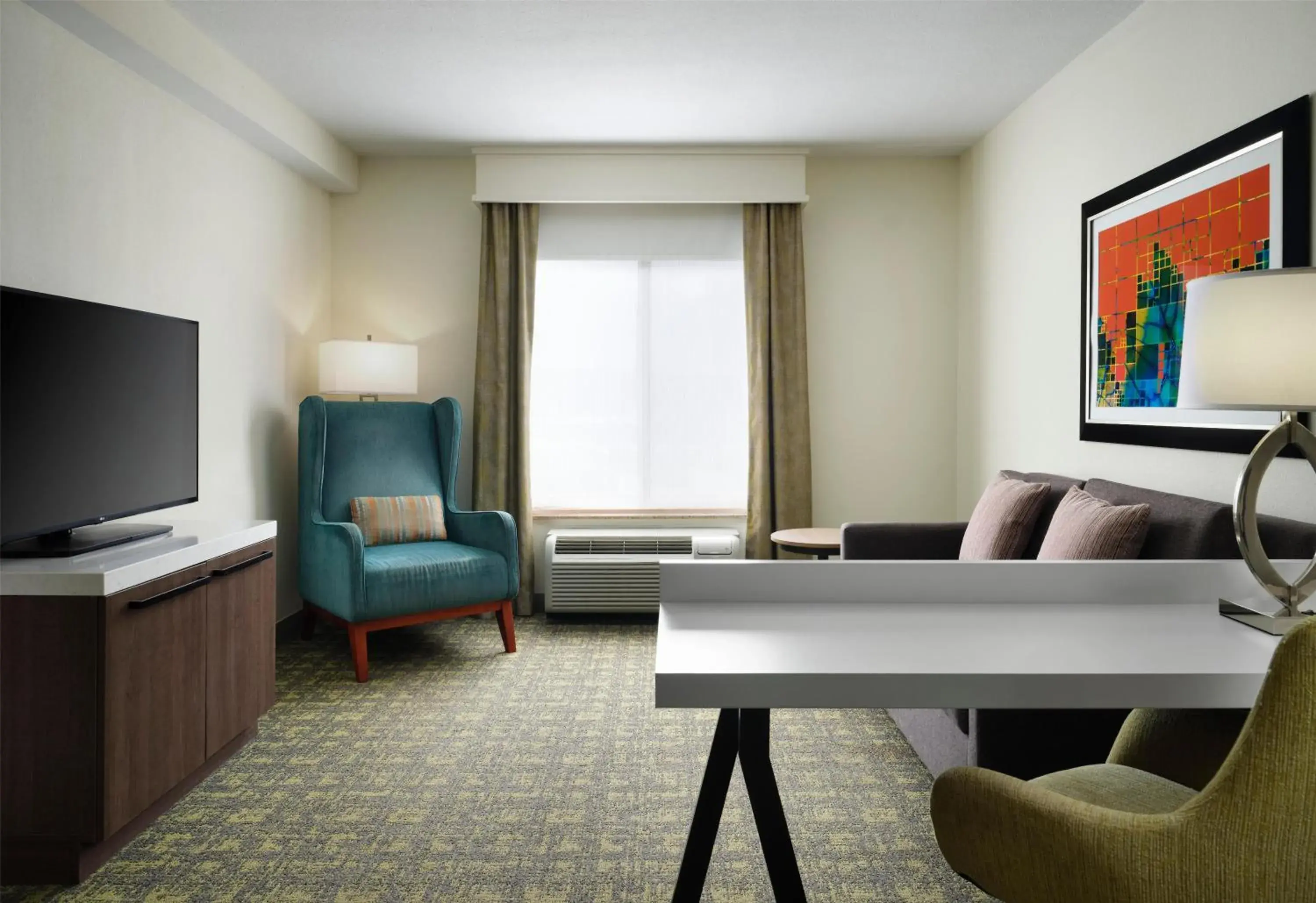 Living room in Hilton Garden Inn Meridian Living room in Hilton Garden Inn Meridian