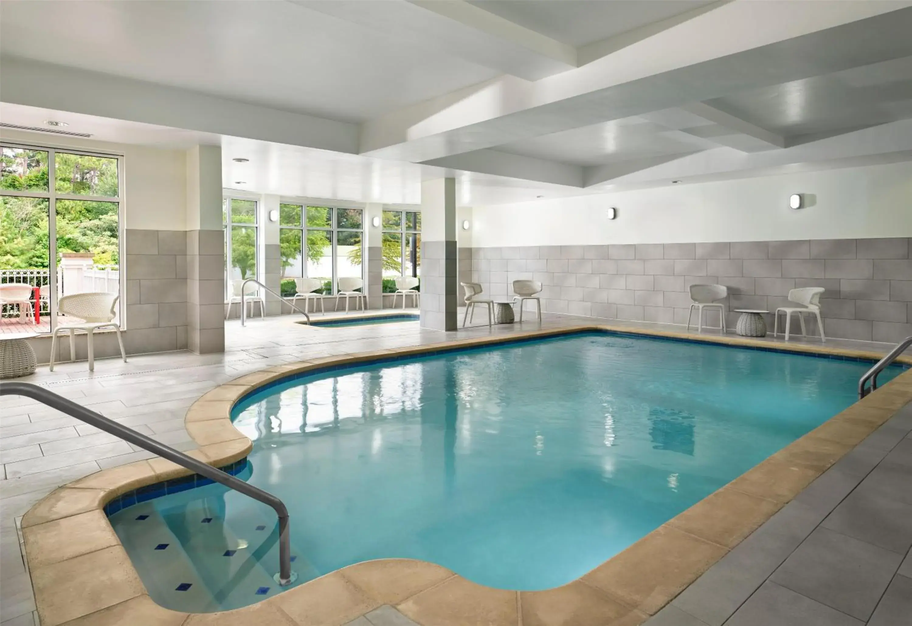 Pool view in Hilton Garden Inn Meridian Pool view in Hilton Garden Inn Meridian