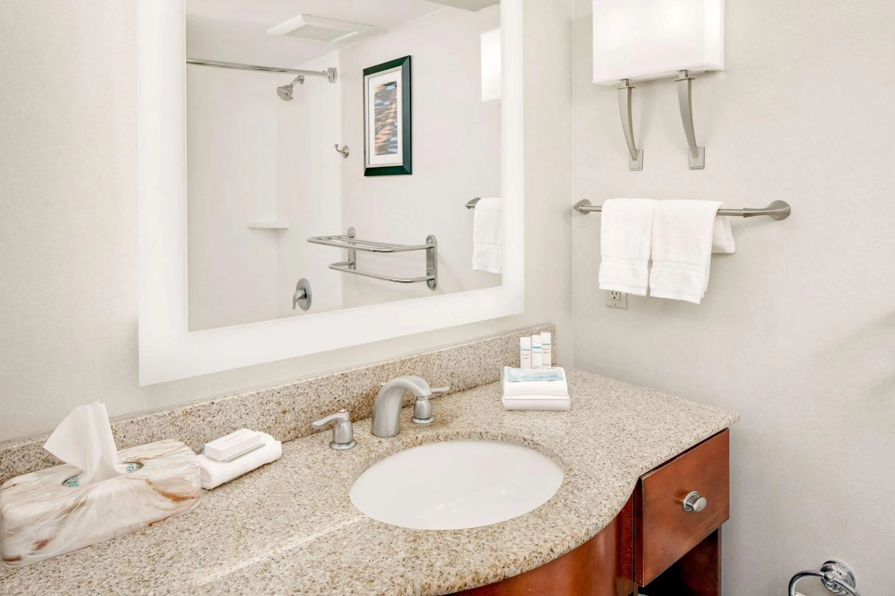 Bathroom in Homewood Suites by Hilton Raleigh/Cary