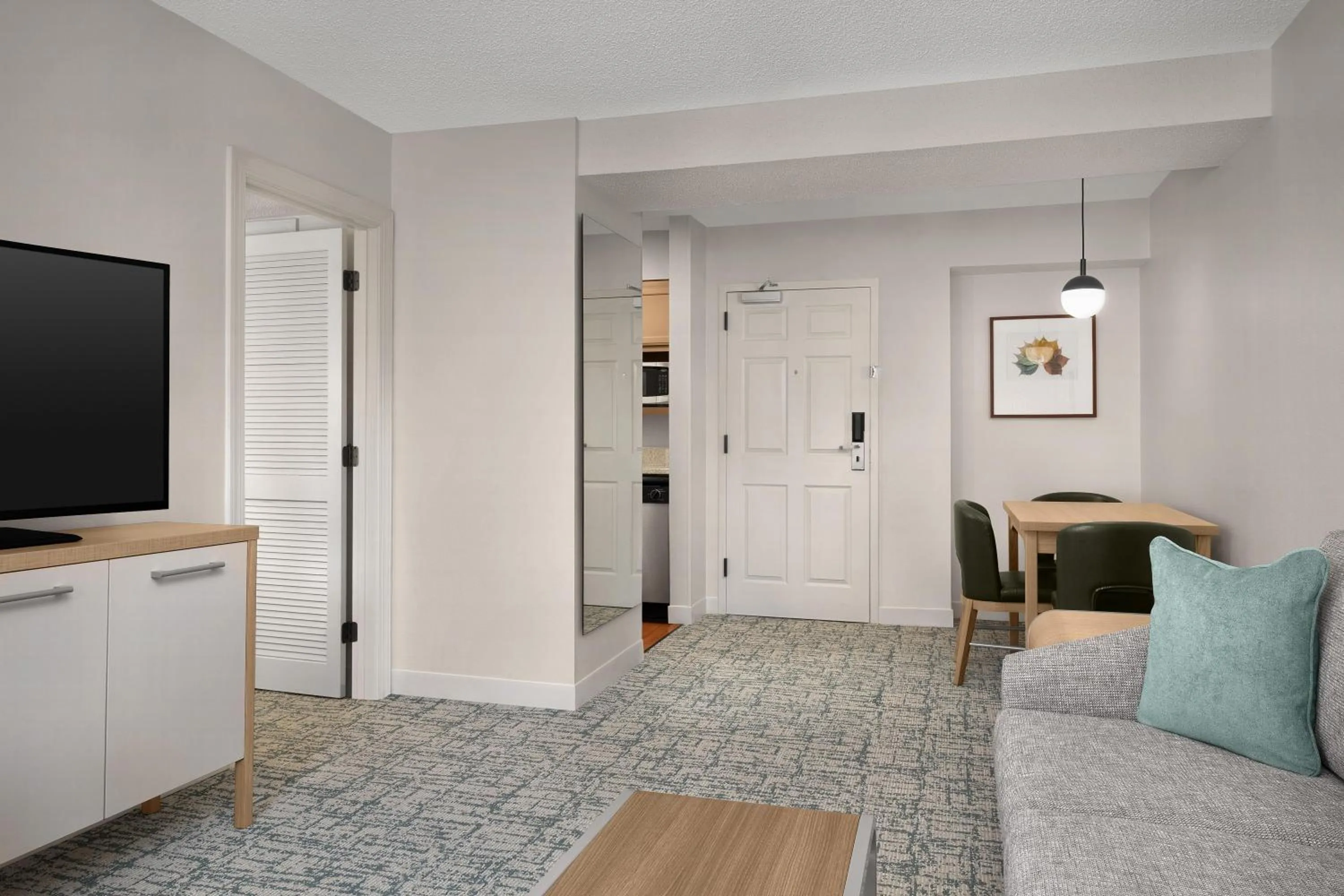 Living room in Homewood Suites by Hilton Raleigh/Cary