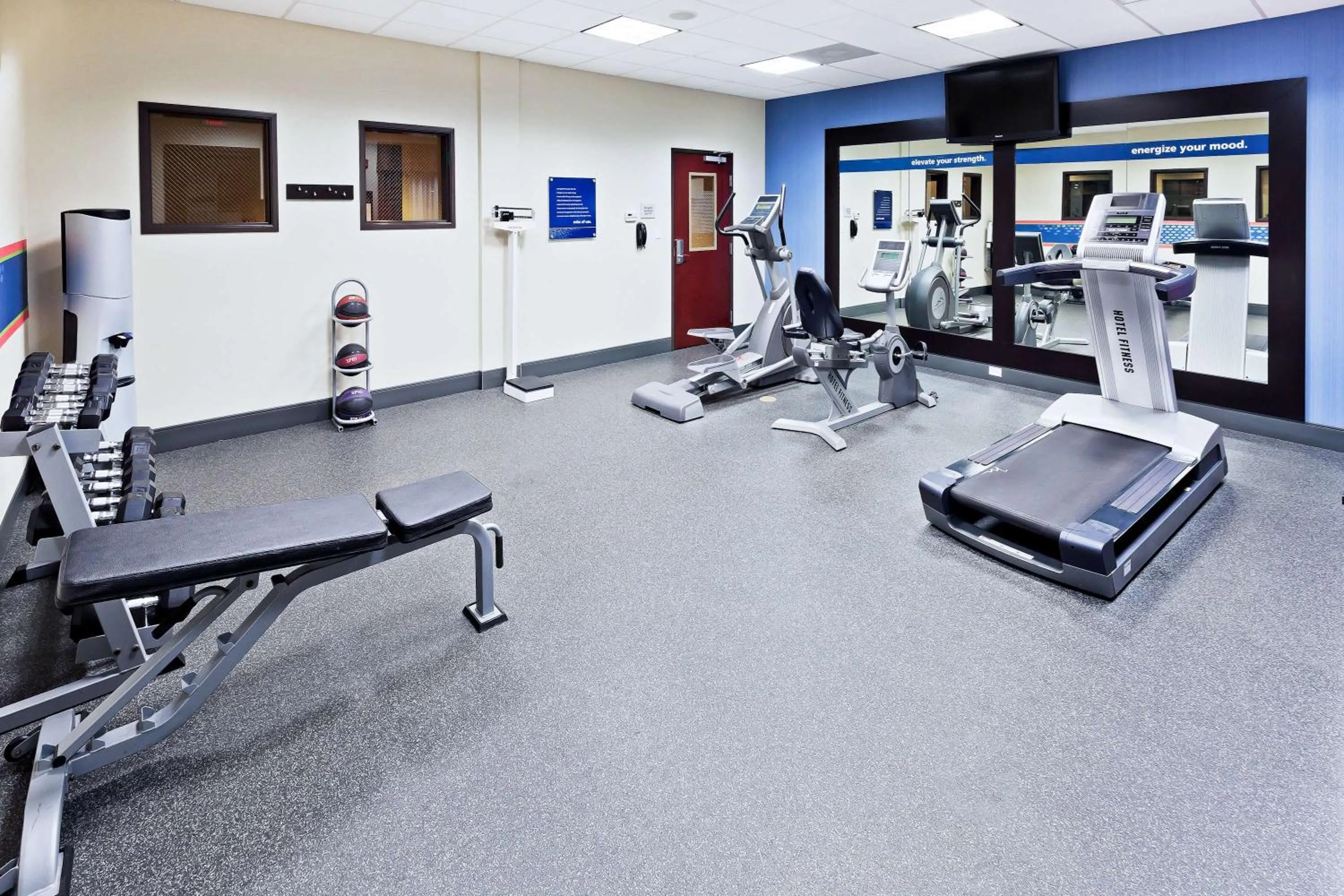 Fitness centre/facilities in Hampton Inn & Suites Liberal