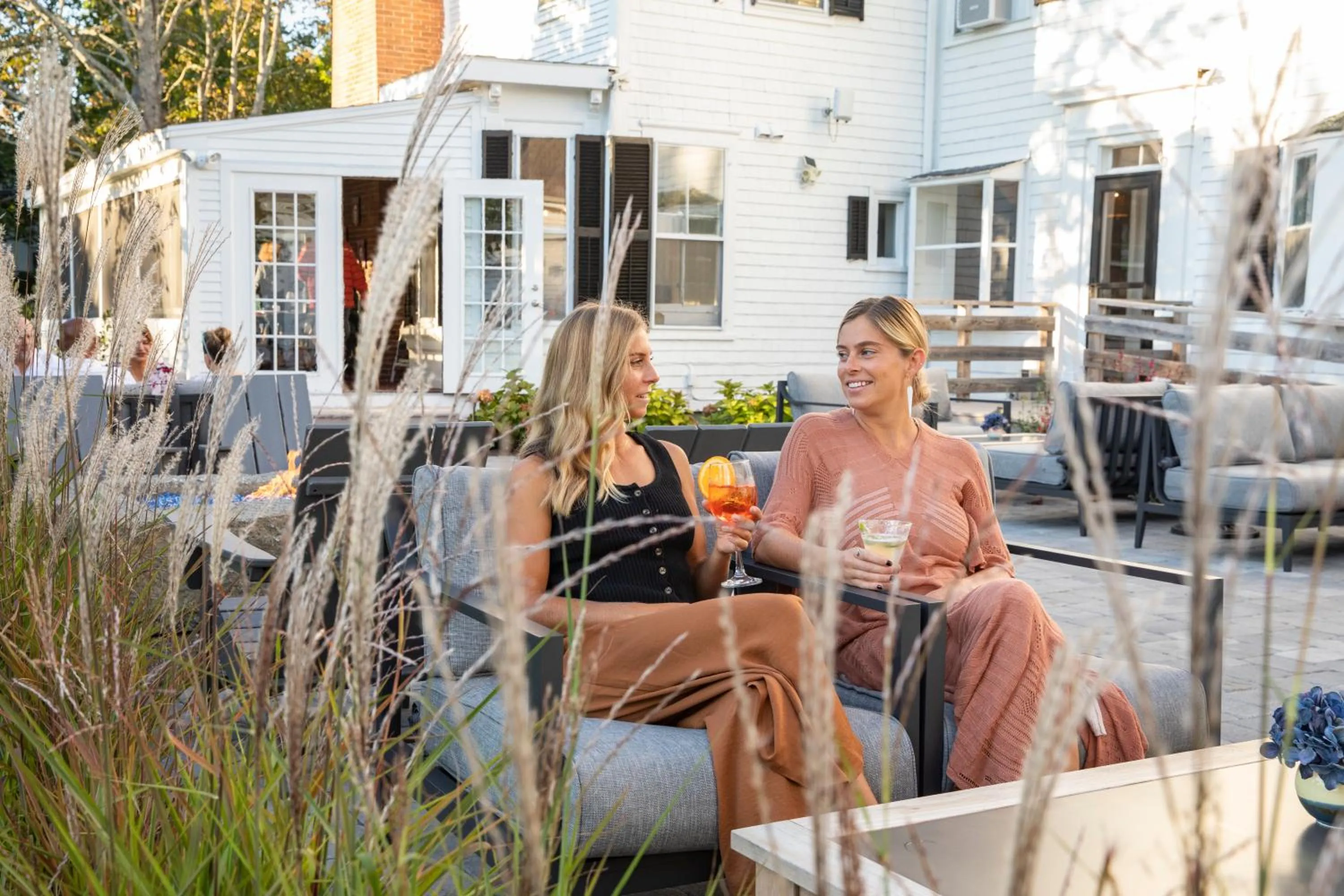 group of guests in Chapter House