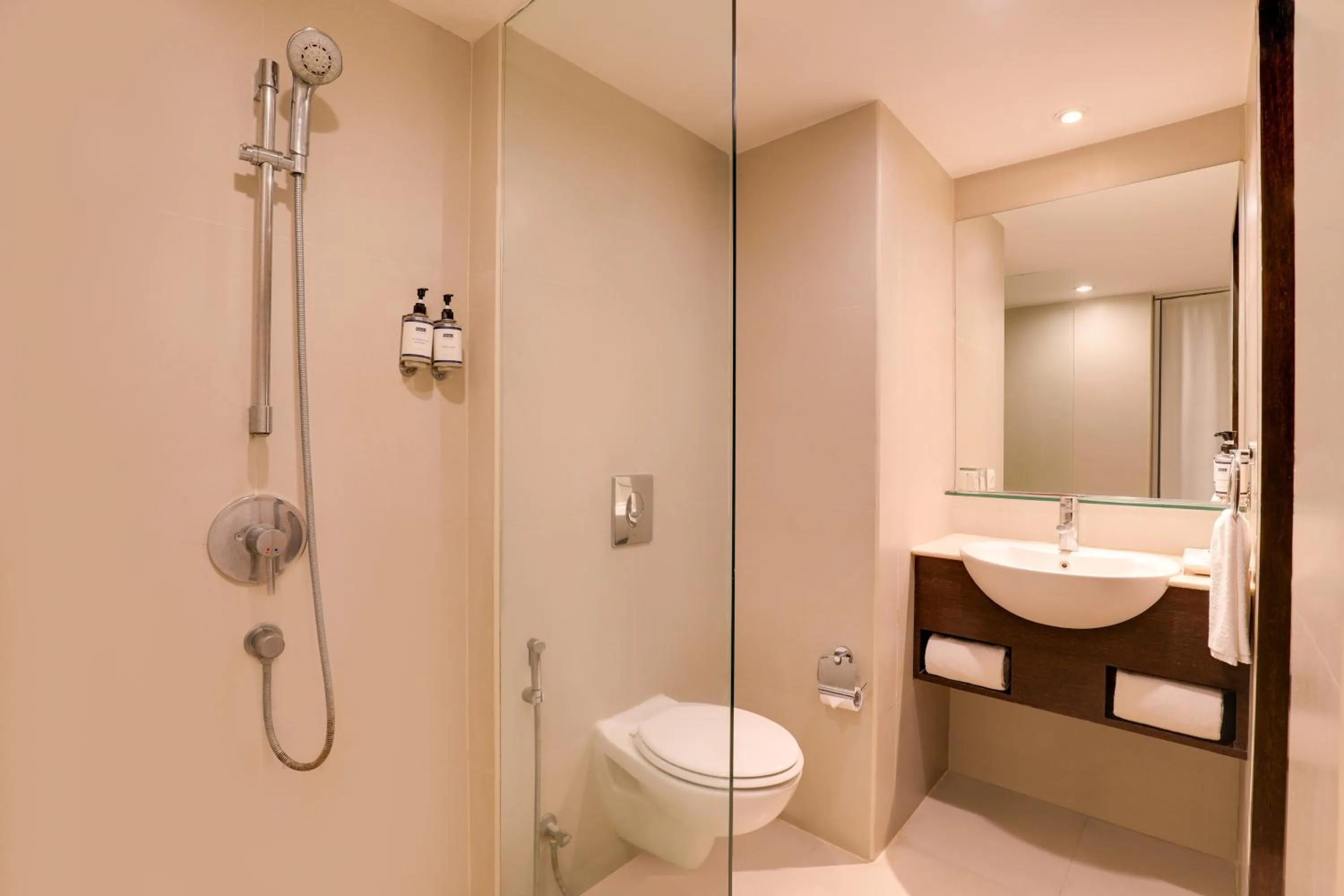 Shower in Keys Select by Lemon Tree Hotels, Whitefield, Bengaluru