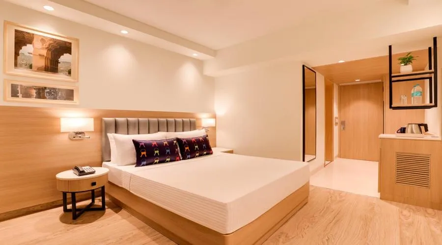 Bedroom, Bed in Keys Select by Lemon Tree Hotels, Whitefield, Bengaluru