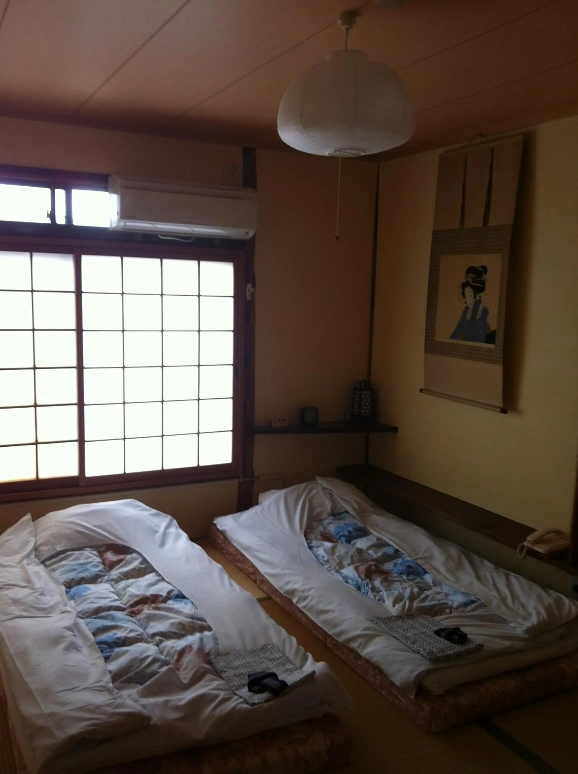 Bed in Rakucho Ryokan